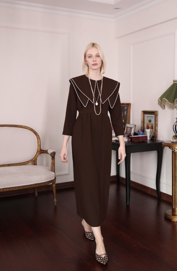  “MADAME SYLVIA” Kahverengi