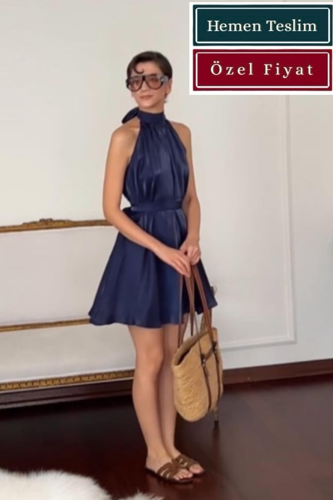 “Şermin” Lacivert Mini