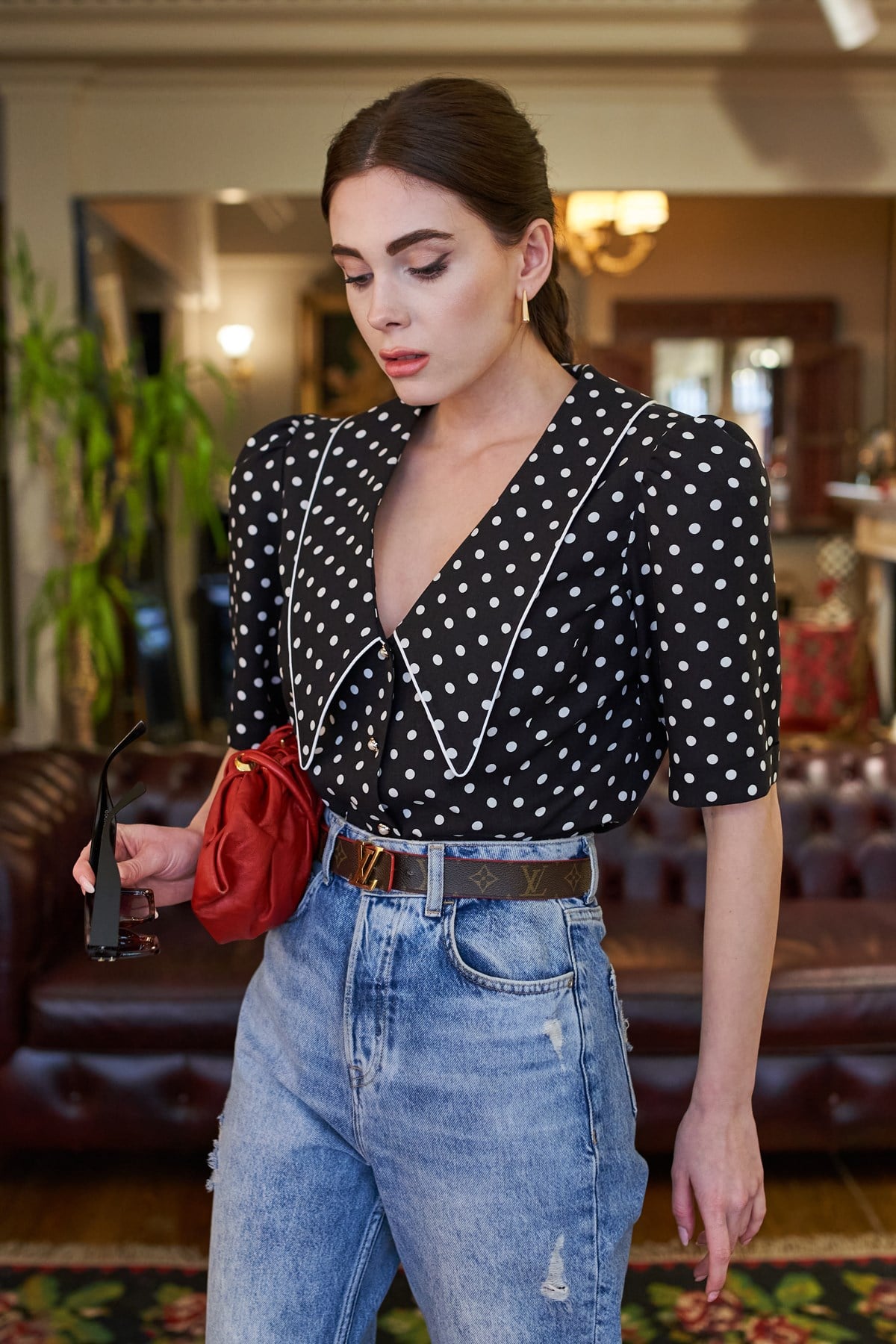 Gabriella Puanlı Bluz