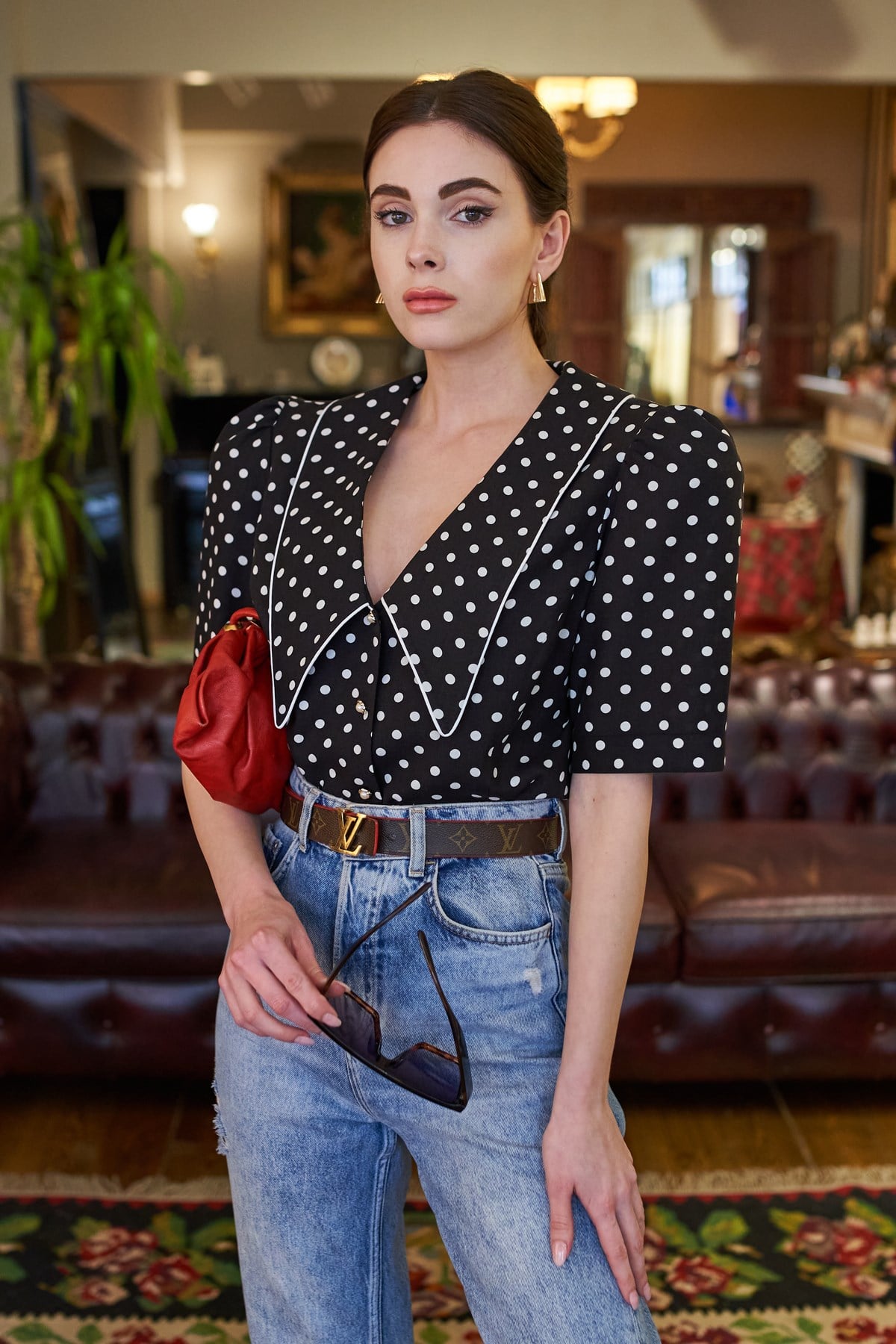 Gabriella Puanlı Bluz