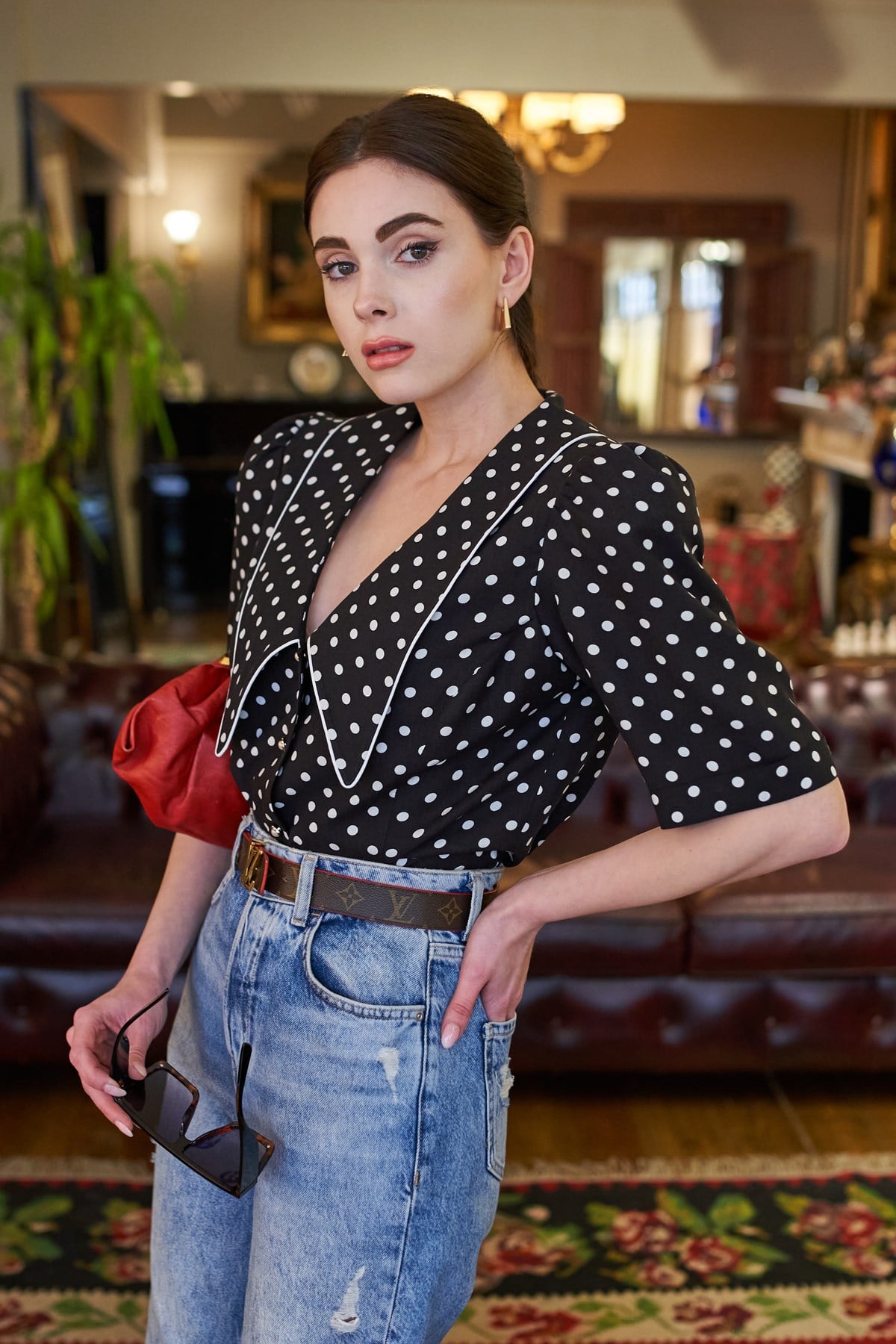 Gabriella Puanlı Bluz