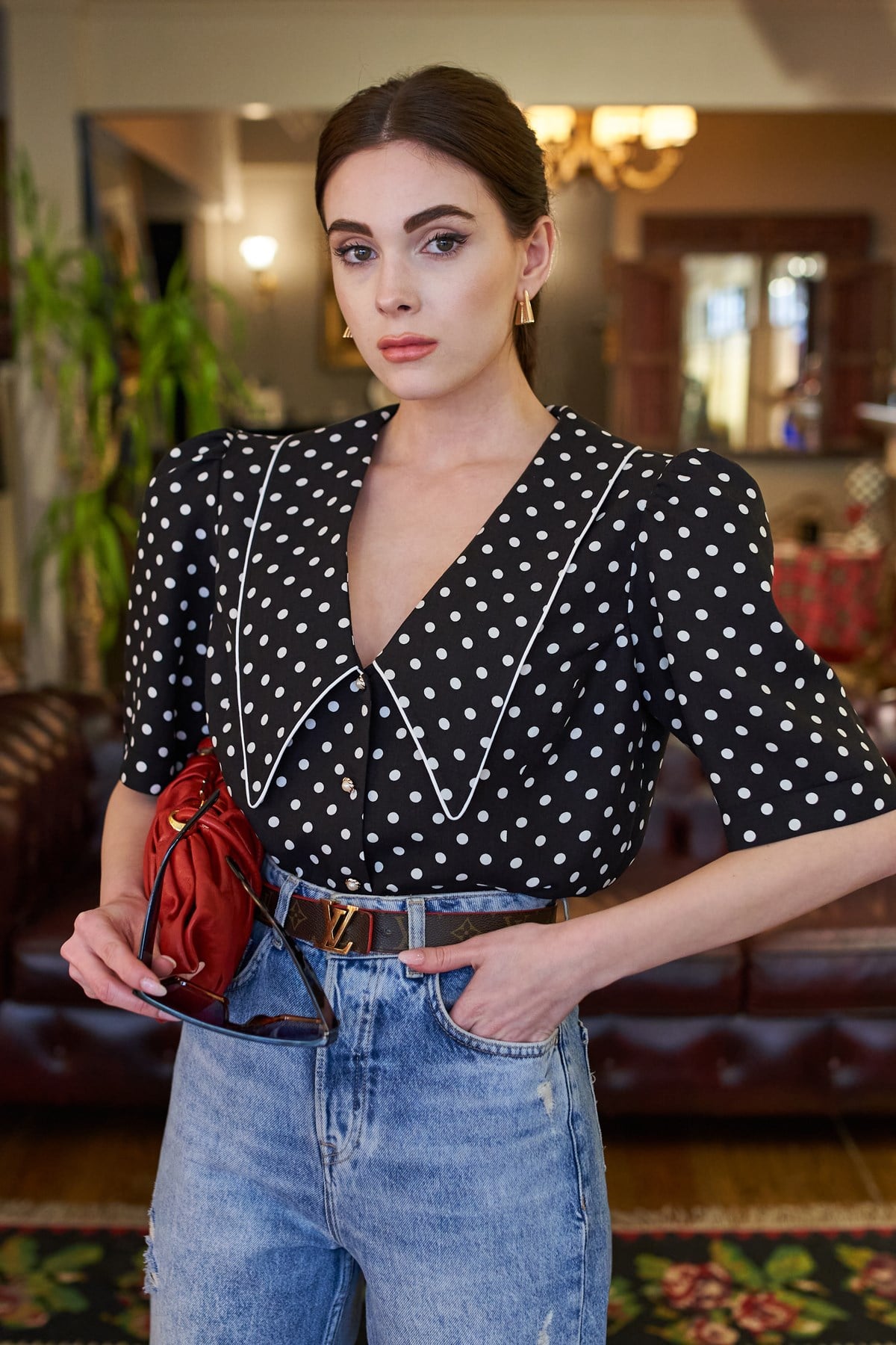 Gabriella Puanlı Bluz