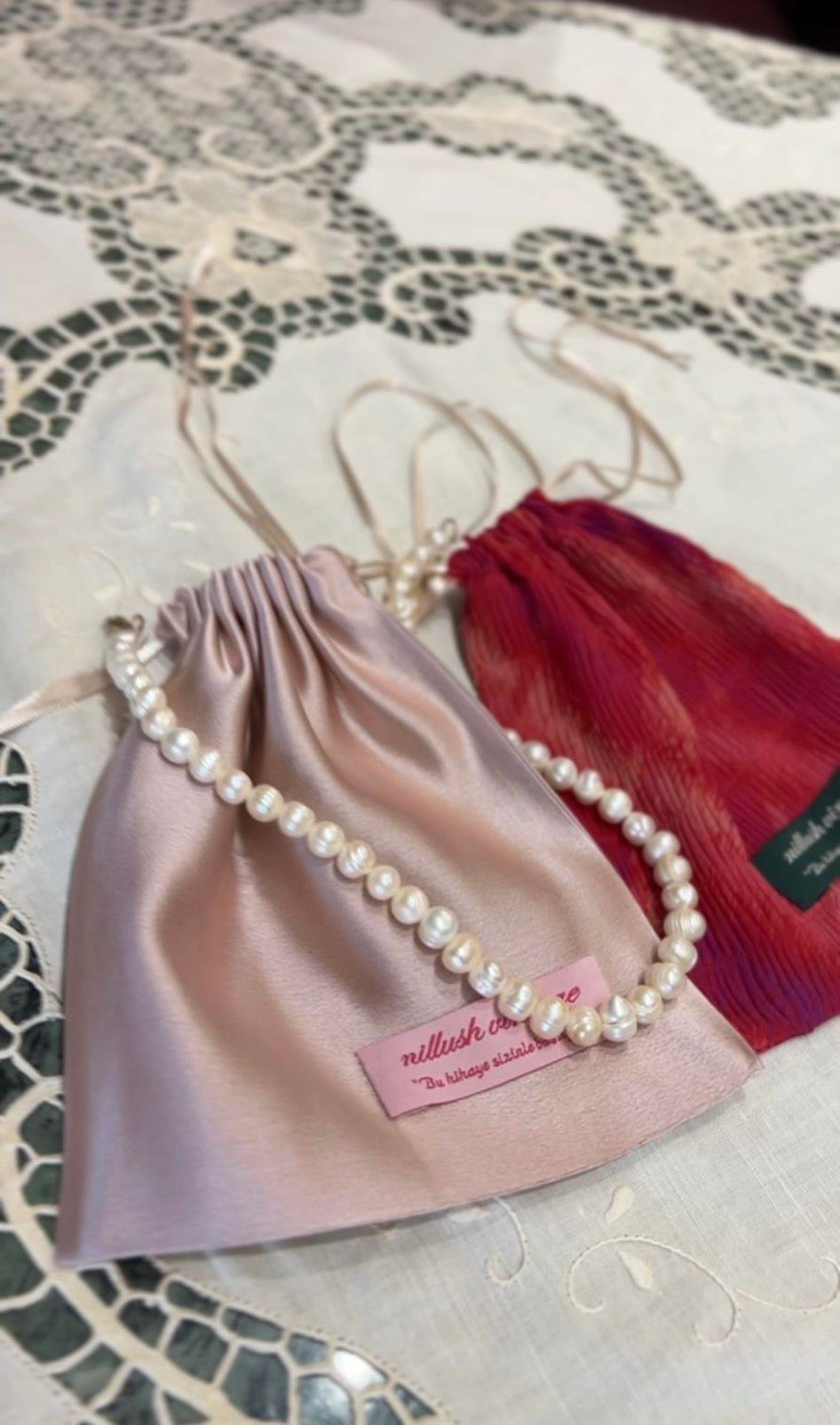 Gerçek İnci  Kolye