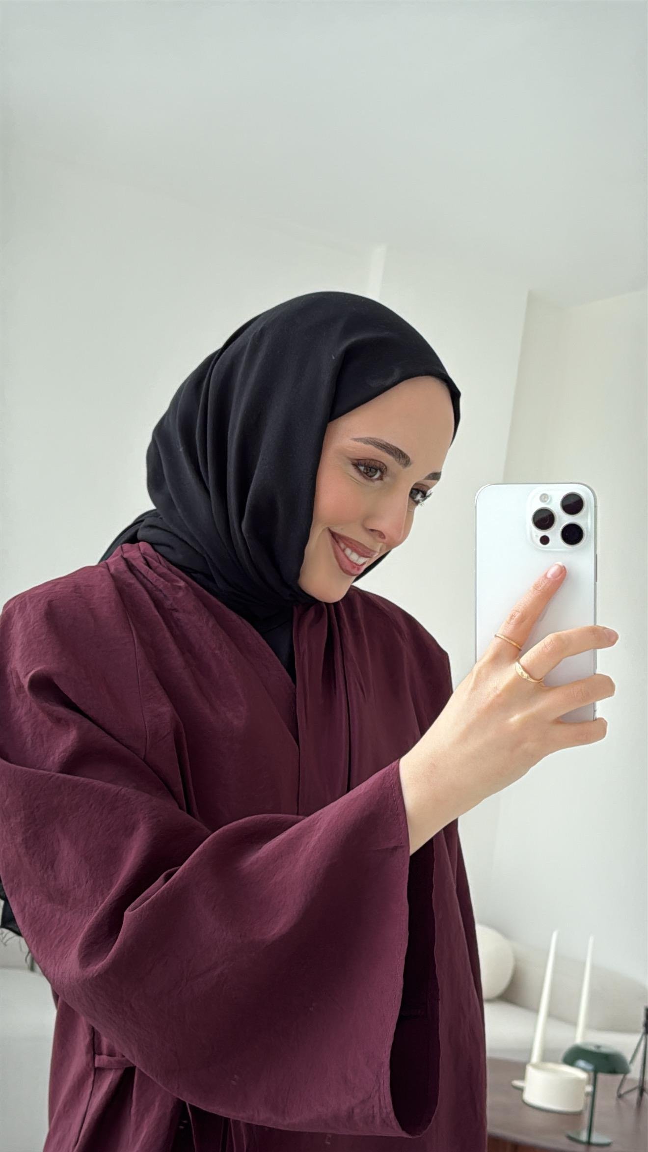  Orijinal Marka Kimono Bordo