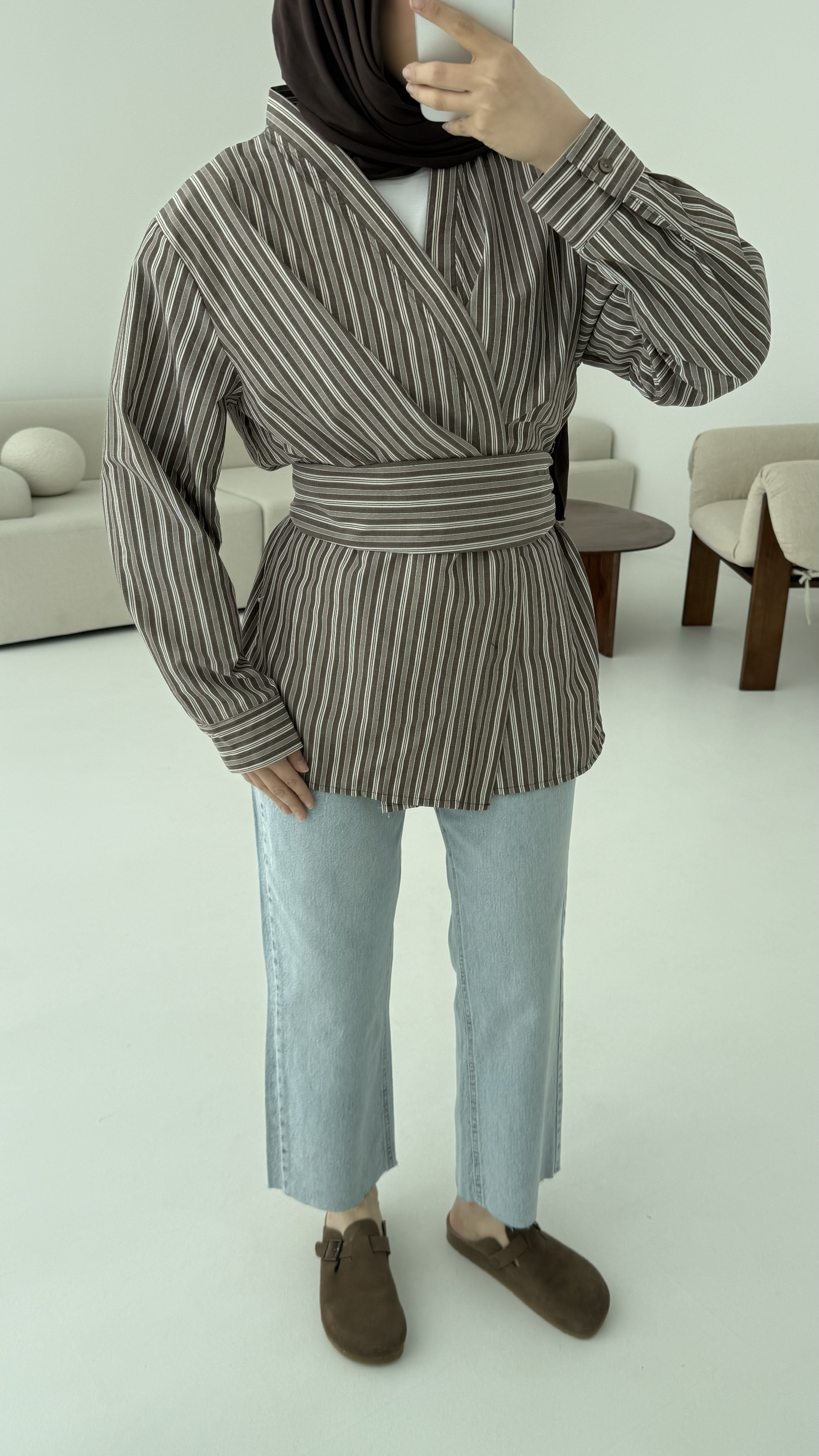 Çizgili Kimono