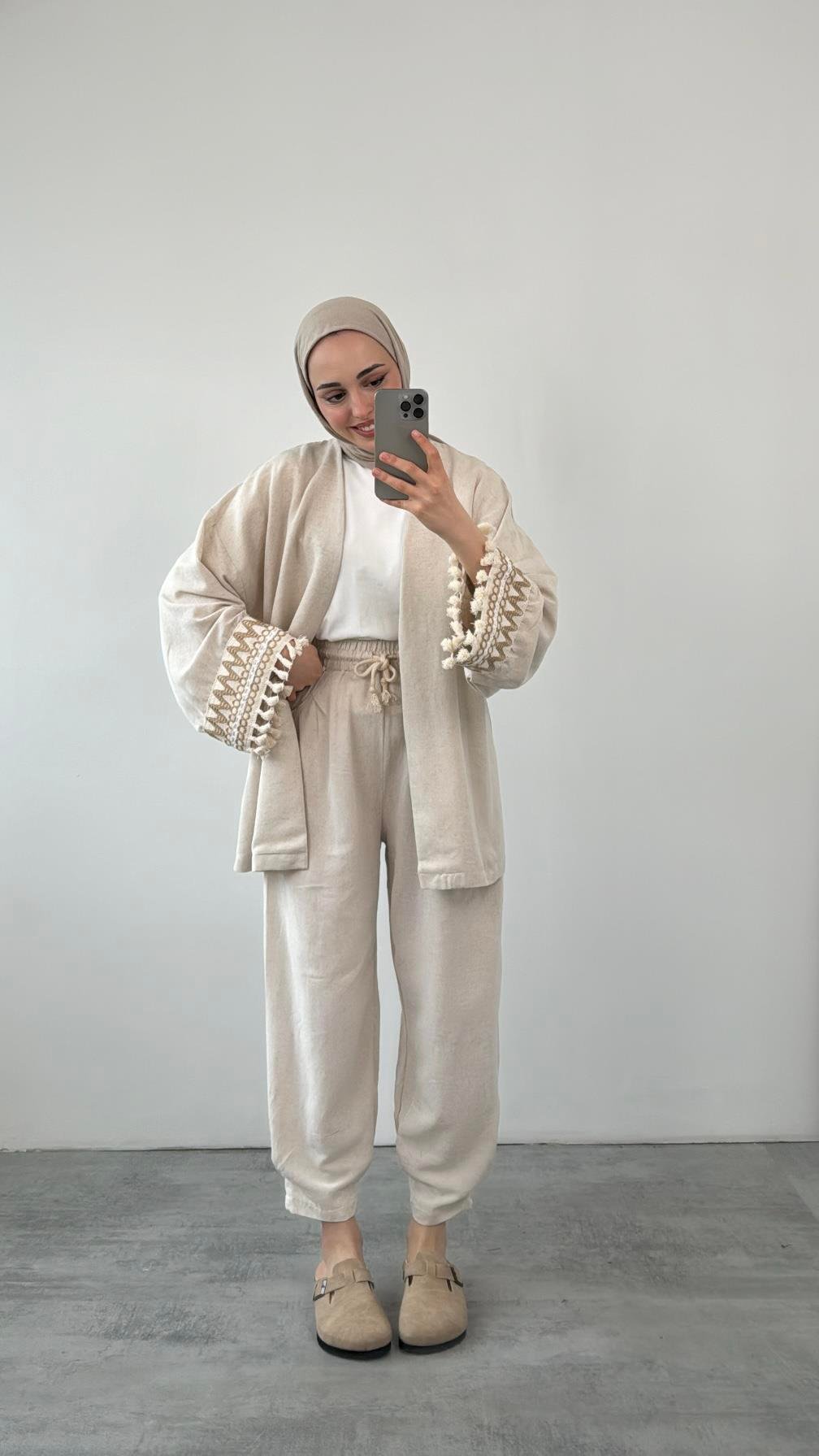 Kol Detaylı Kimono