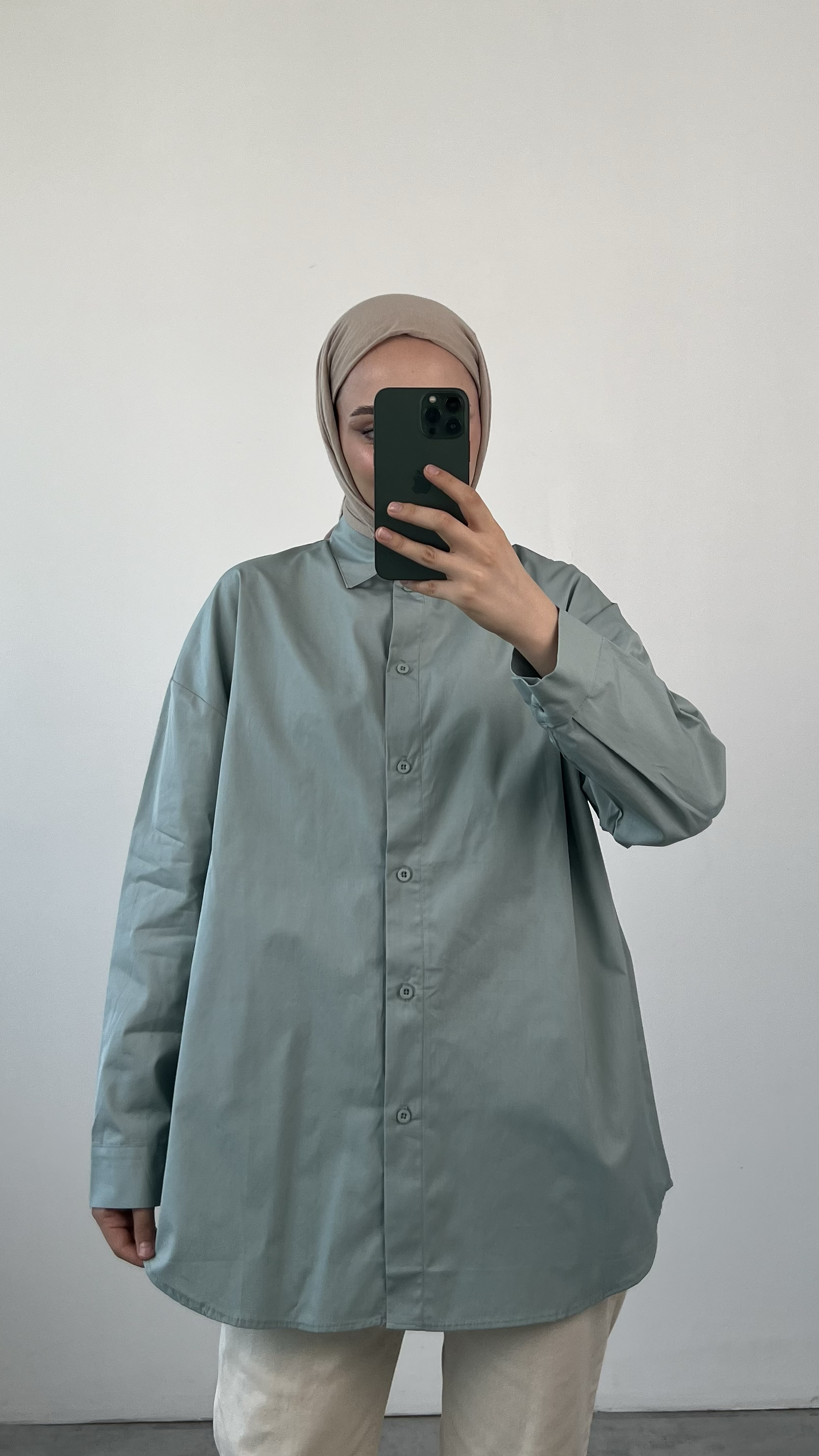 Mint Basic Gömlek