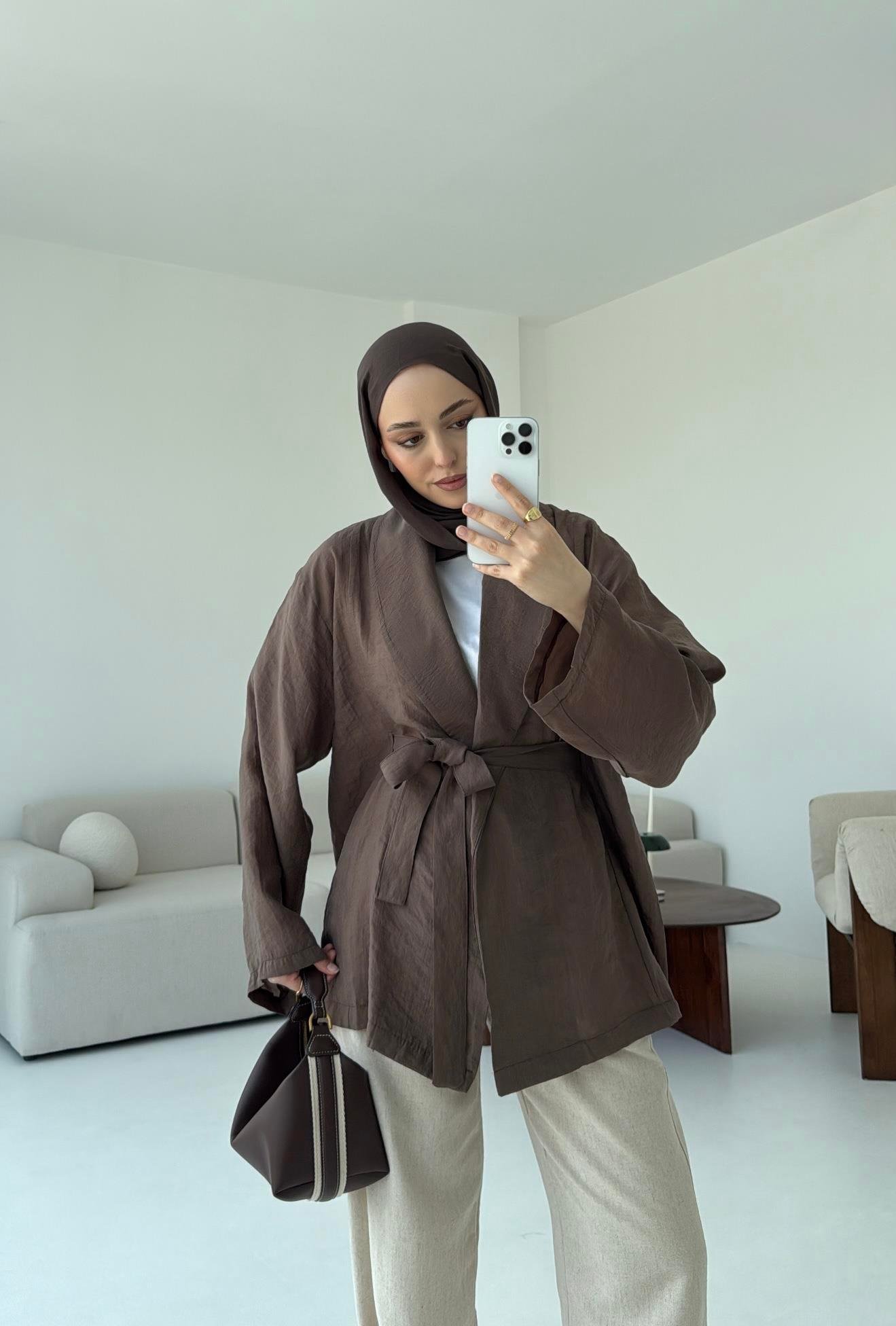 Model Yazlık Kimono