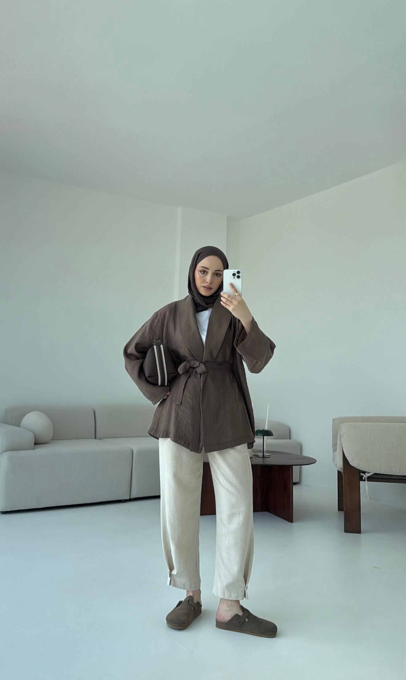 Model Yazlık Kimono