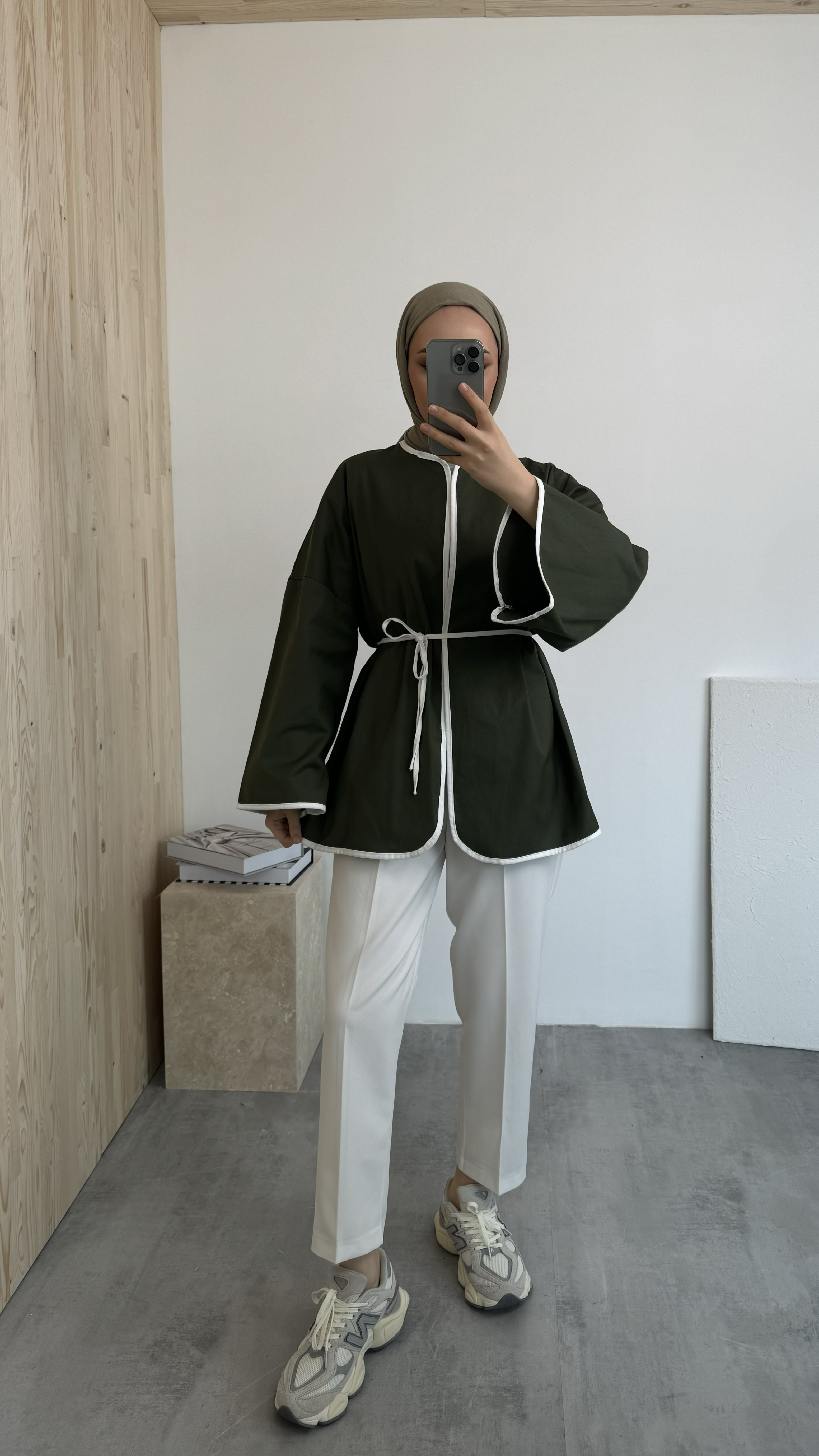 Seyyar Kemerli Kimono 