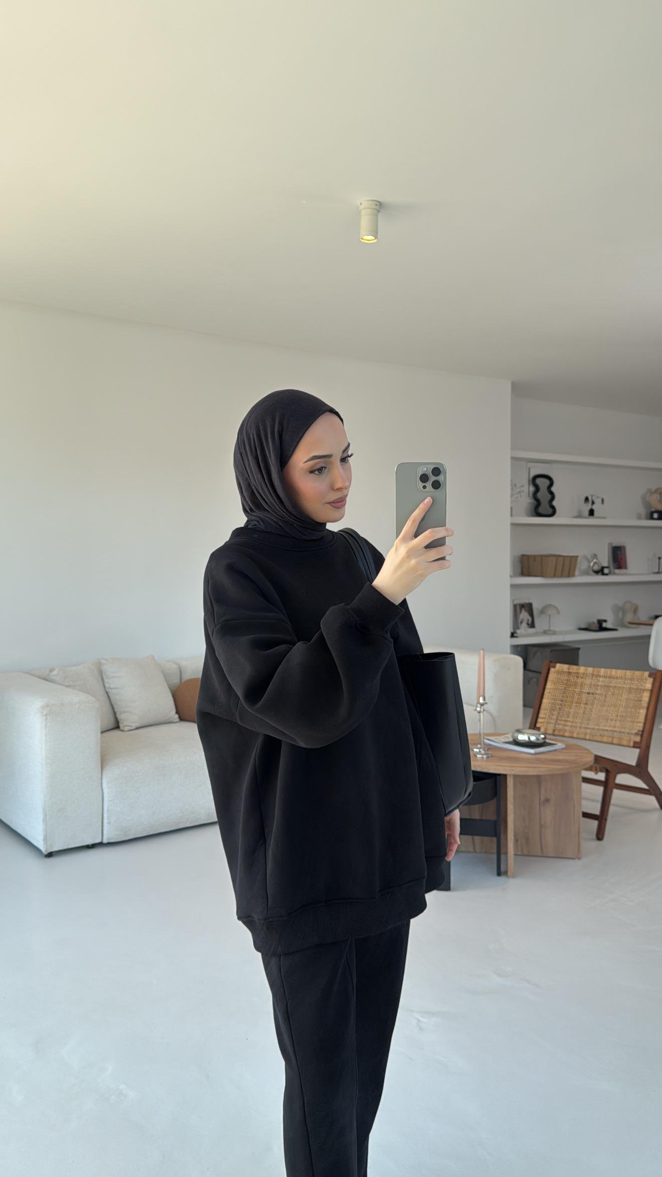 Siyah Havuç Kesim 3 İplik Takım 