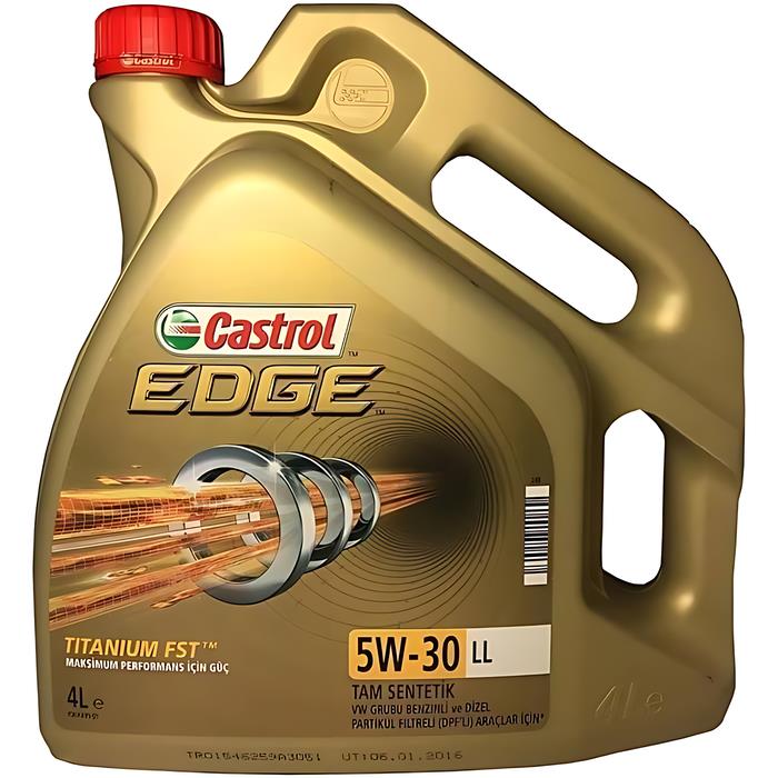 CASTROL EDGE 5W-30 LL 4 LİTRE MOTOR YAĞI (ÜRETİM YILI: 2023)YAĞCASTROLCAST-58896