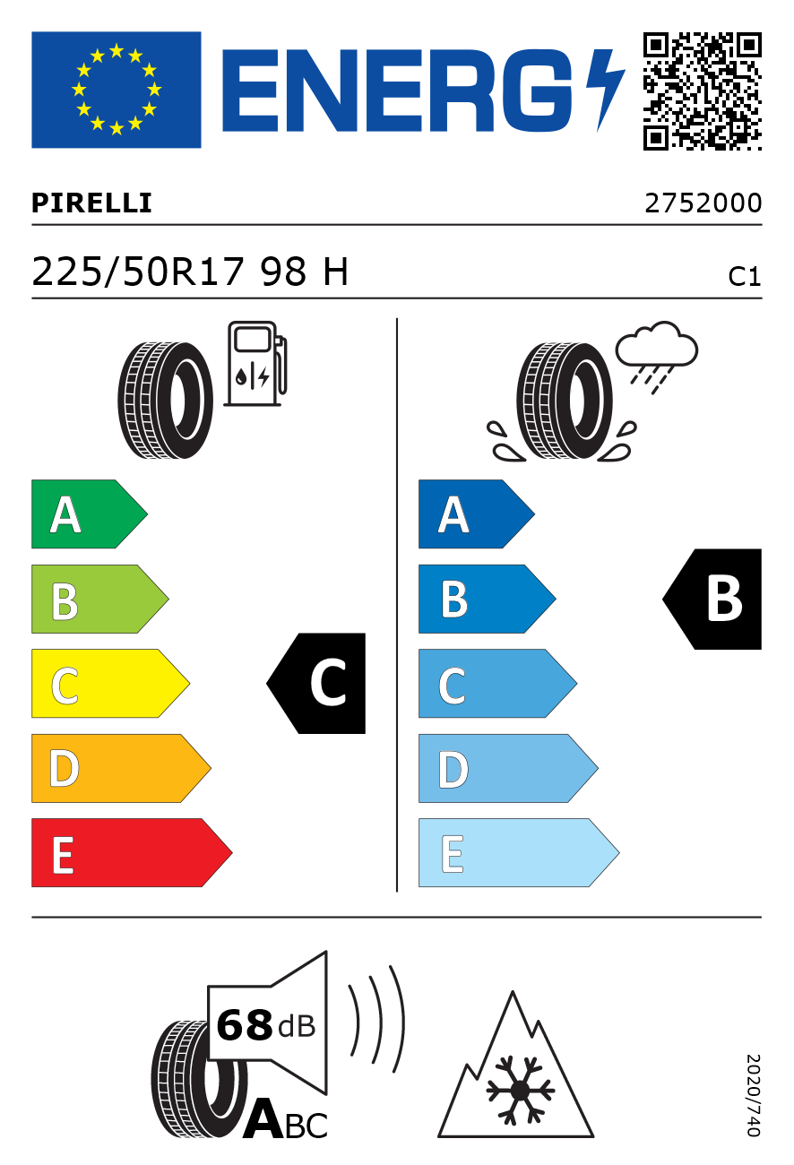 PİRELLİ 225/50R17 98H R-F WİNTER SOTTOZERO 3 OTO KIŞ (ÜRETİM YILI: 2021).OtoLastikPirelli2752000-21.