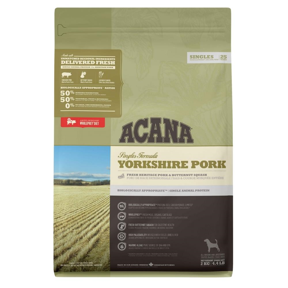 Acana Yorkshire Pork Domuz Etli ve Balkabaklı Kuru Köpek Maması 2 kgAcana
