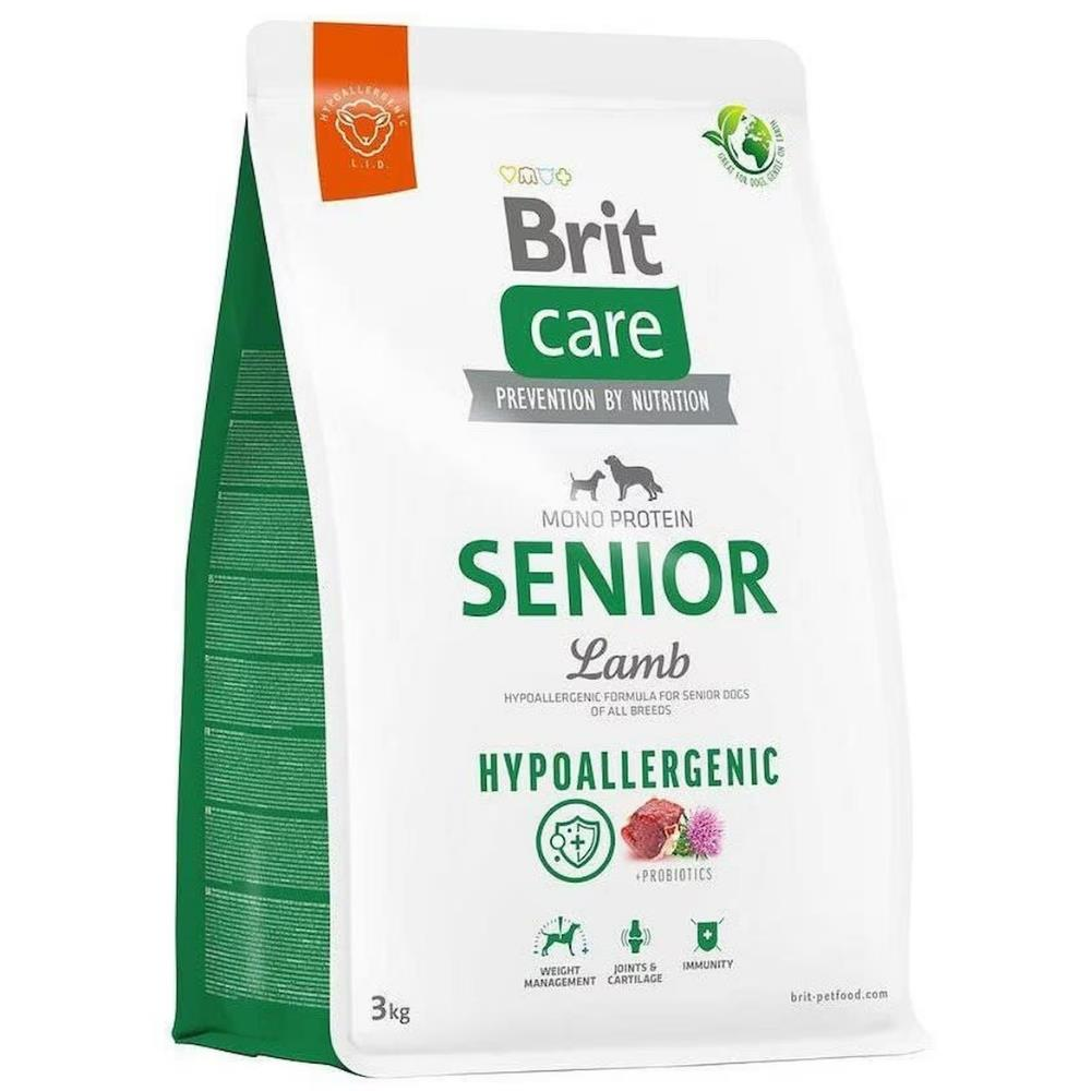 Brit Care Senior Kuzu Etli Yaşlı Köpek Maması 3 kgBrit Care