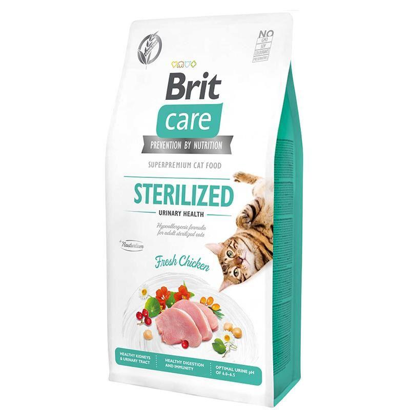 Brit Care Üriner Sistem Sağlığı için Tahılsız Kısırlaştırılmış Kedi Maması 7kgBrit Care