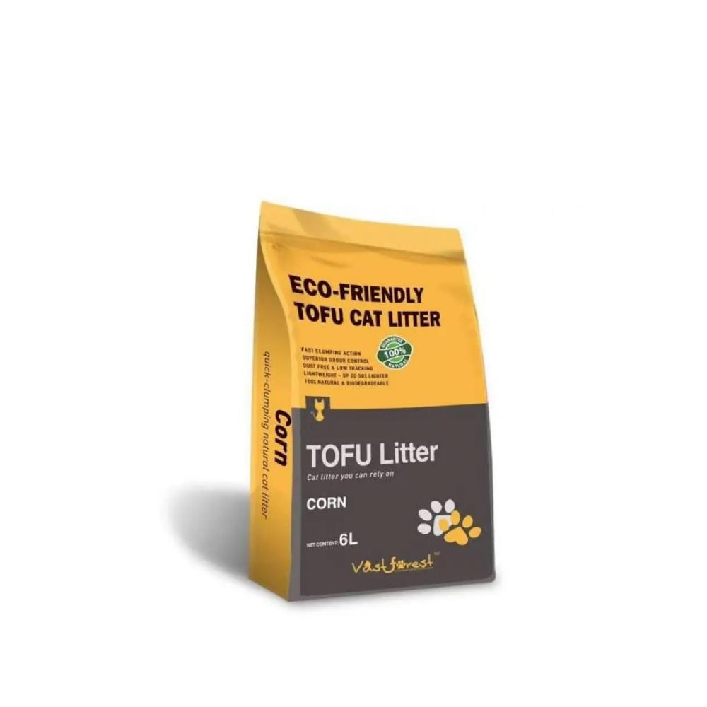 Dubex Tofu Mısır Kokulu Organik Kedi Kumu 6 Lt x 2 AdetDubex