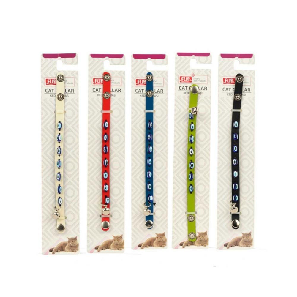 Flip Kedi Boyun Tasması Nazar Boncuklu Flip