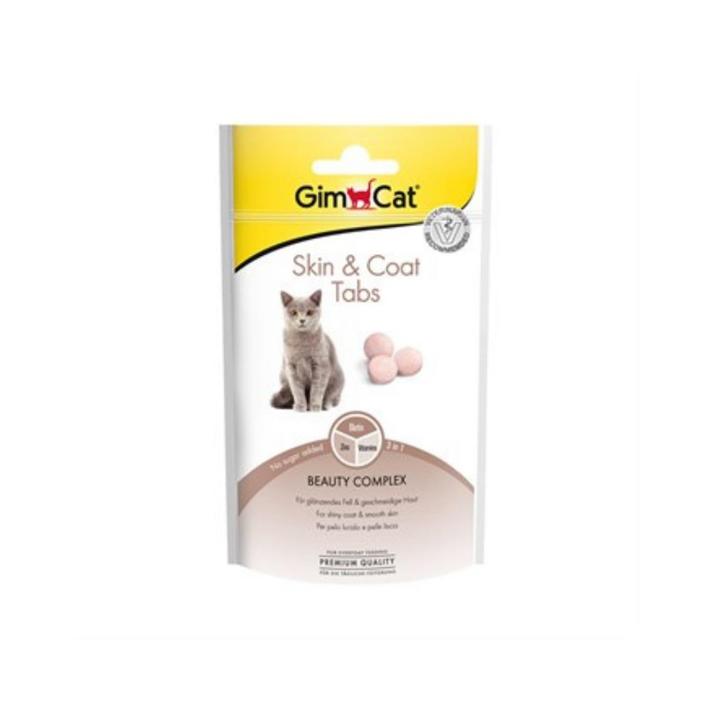 Gimcat Skin Coat Kedi Ödül Tableti 40 grGimcat