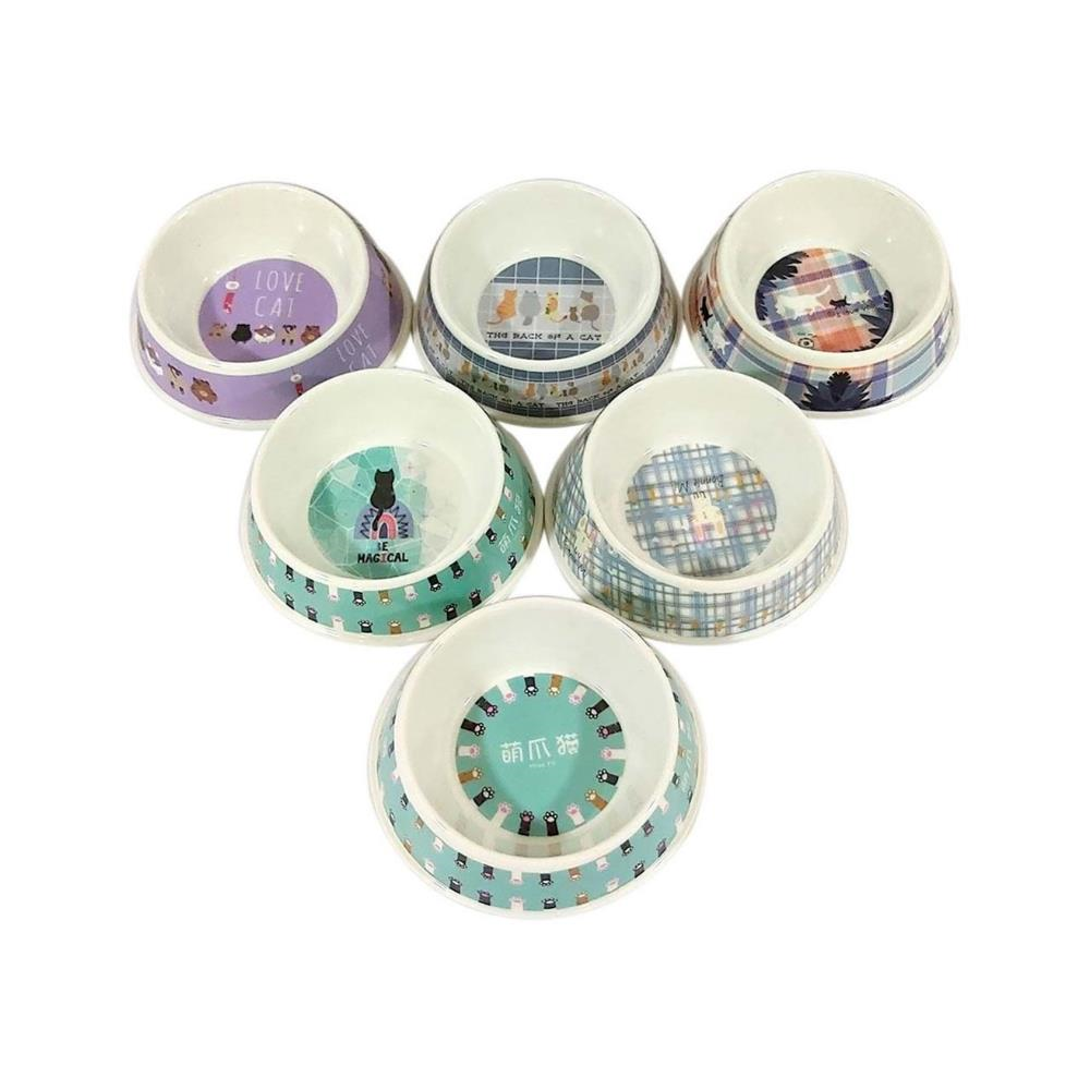 Lion Plastik Kedi Köpek Melamin Mama Kabı SmallLion