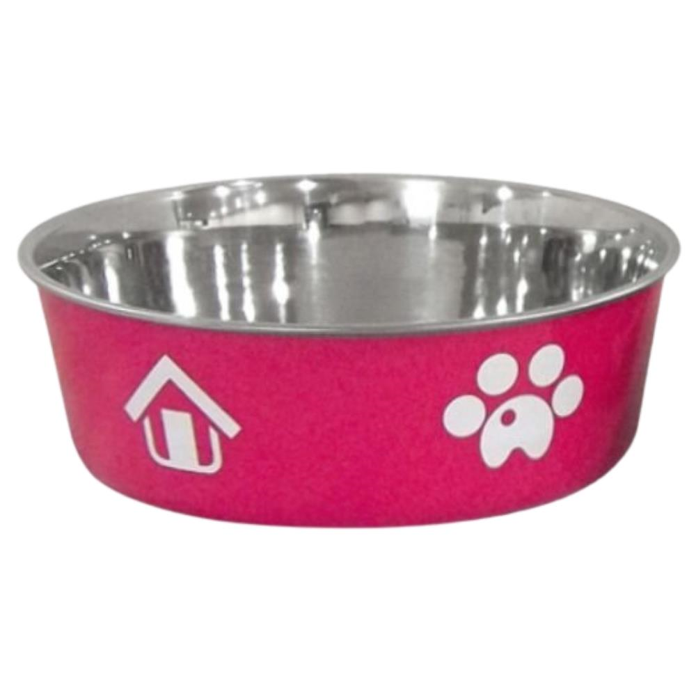 Lion PSB-100 Çelik Kedi ve Köpek Mama Kabı 280 ml Karışık RenkliLion