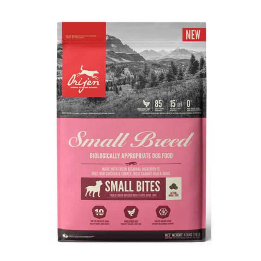 Orijen Small Breed Tavuklu ve Hindili Yavru ve Yetişkin Köpek Maması 4,5 kgOrijen