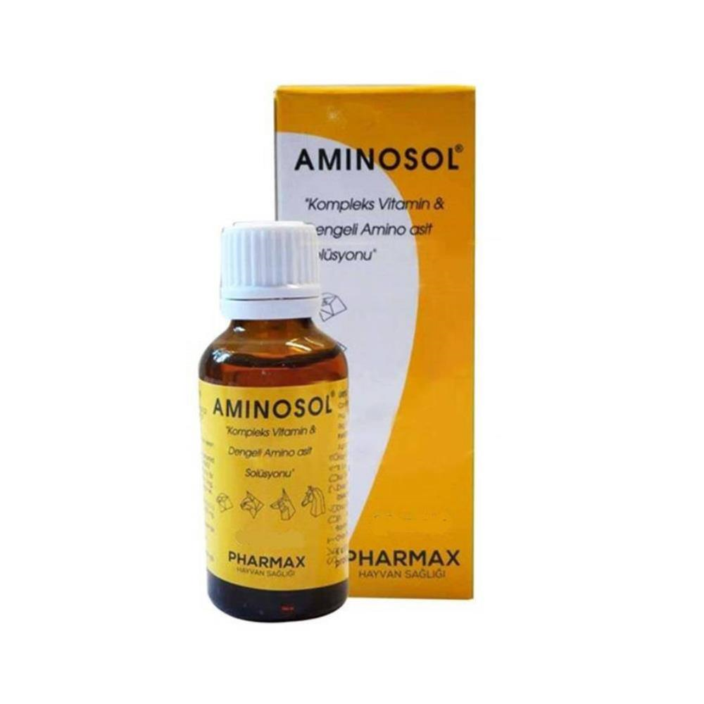 Pharmax Aminosol Köpek Kedi ve Kuş Kemirgen Vitamini 150 mlPharmax