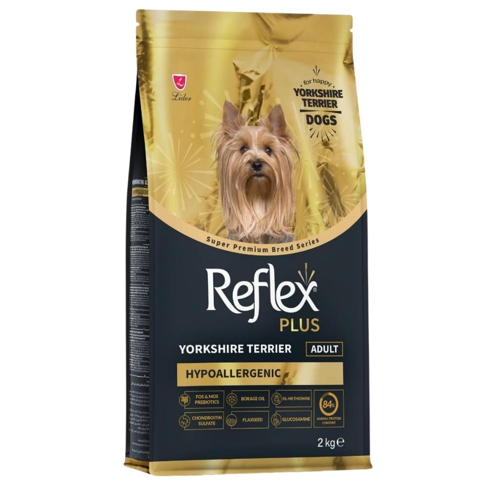 Reflex Plus Yorkshire Terrier Hypoallergenic Tavuklu Yetişkin Köpek Maması 2 kgReflex Plus