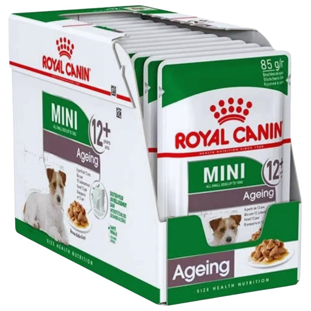 Royal Canin Soslu Yaşlı +12 Yaş Köpek Maması 85 gr 12 AdetRoyal Canin