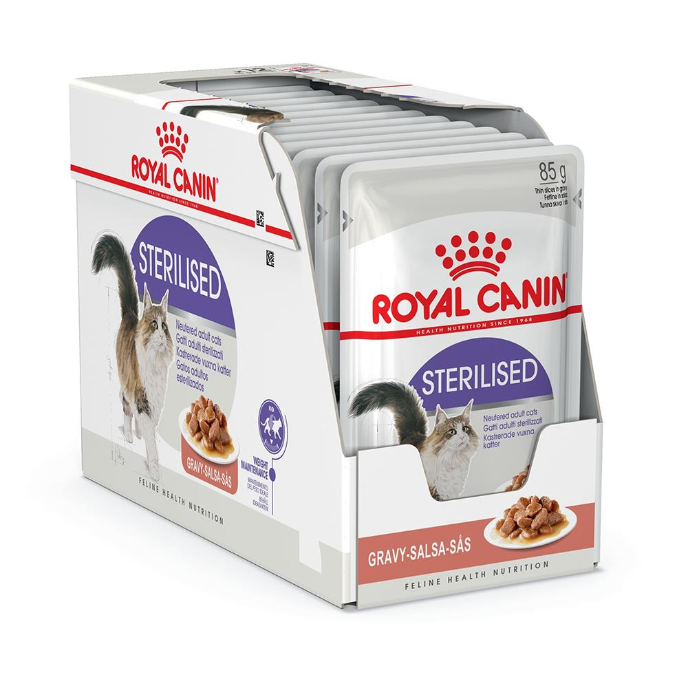 Royal Canin Sterilised Gravy Kısırlaştırılmış Kedi Yaş Maması 85 gr 12 AdetRoyal Canin