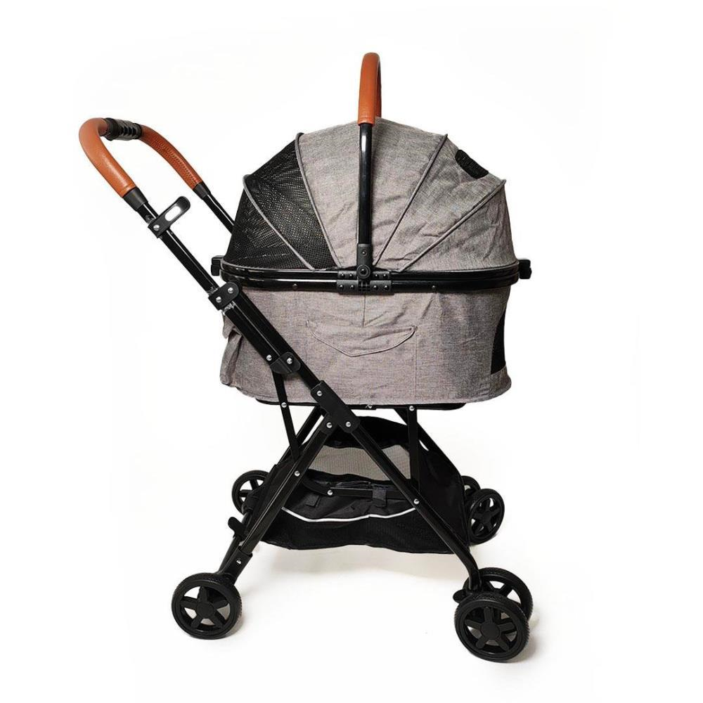 Zampa Bottas Kedi ve Köpek Arabası Gri 48x80x99 cmZampa