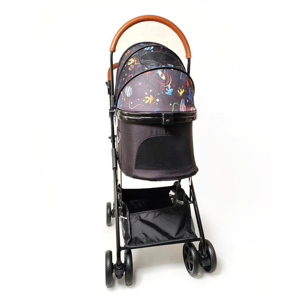 Zampa Bottas Kedi ve Köpek Arabası Siyah 48x80x99 cmZampa