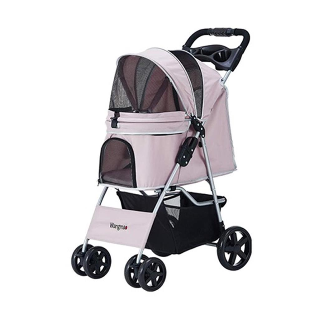 Zampa SP02P-P Favorite Kedi ve Köpek Arabası Pembe 46x78x99 cmZampa