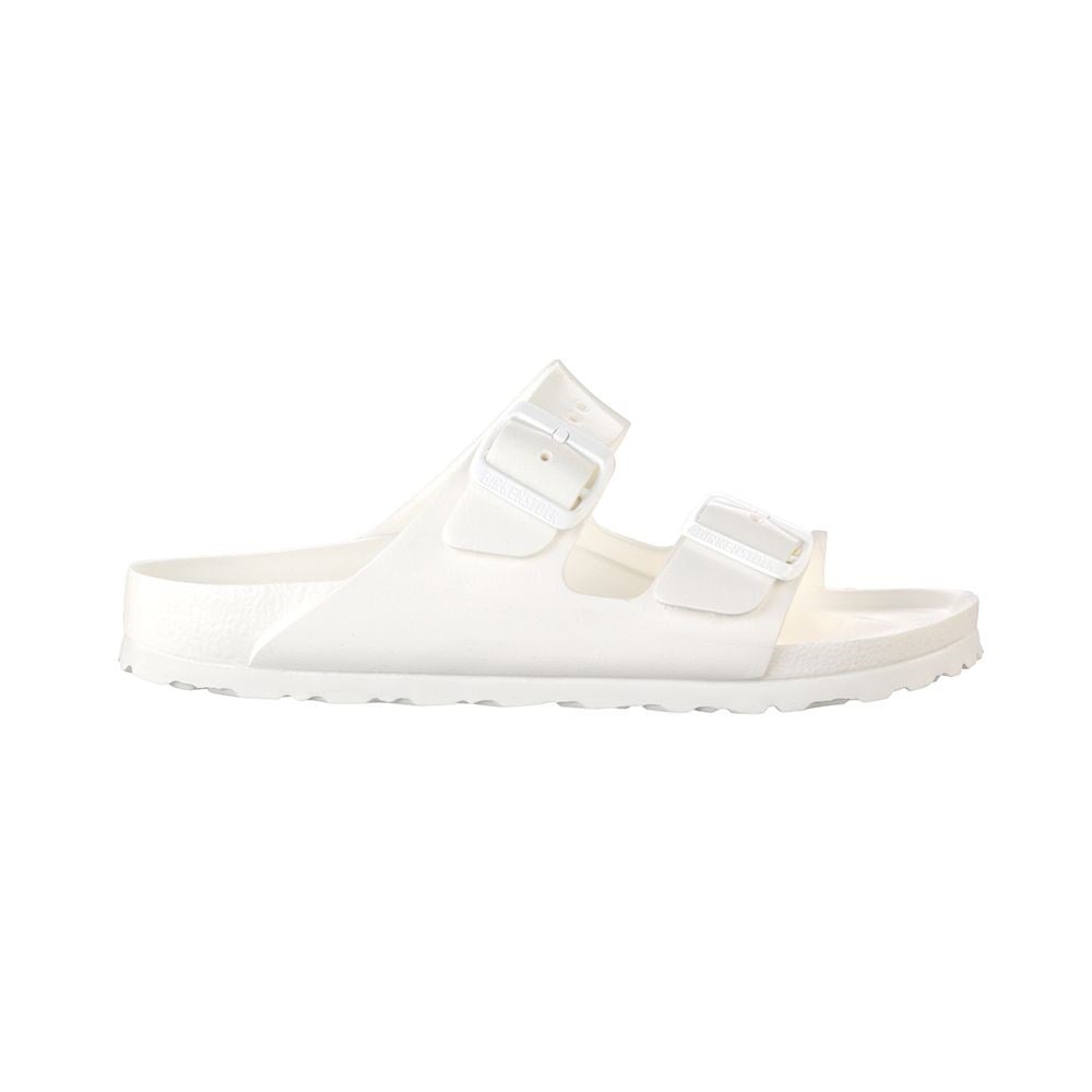 Birkenstock Erkek Çift Bantlı Beyaz Terlik Arizona Eva 129441 WHITE - Birkenstock