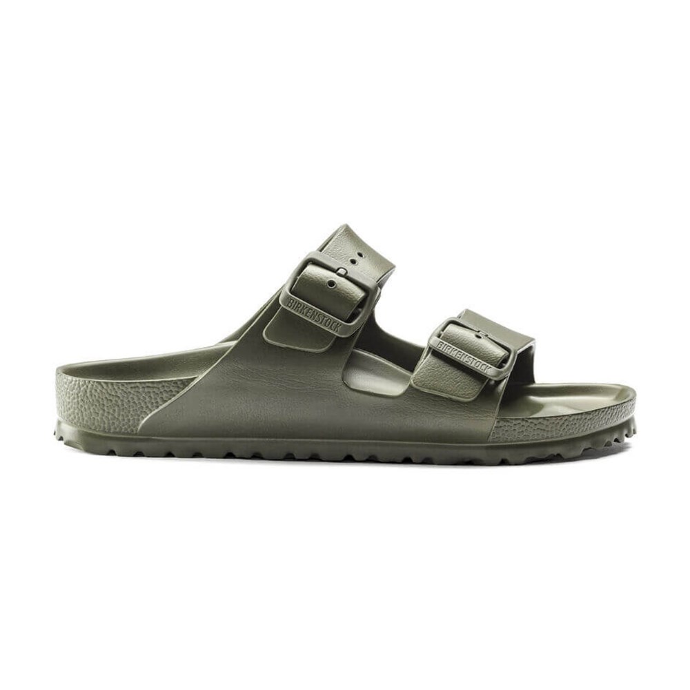 Birkenstock Erkek Çift Bantlı Haki Terlik Arizona Eva 1019094 HAKİ - Birkenstock