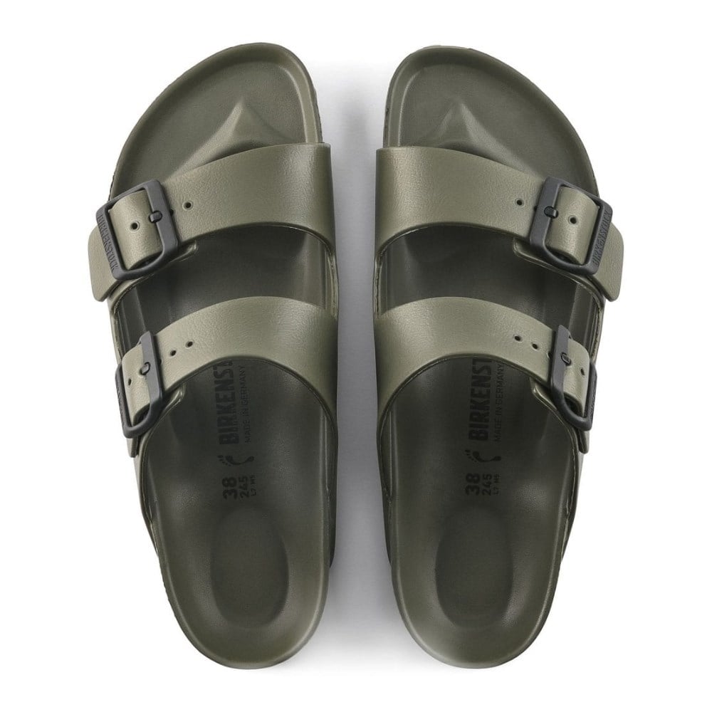 Birkenstock Erkek Çift Bantlı Haki Terlik Arizona Eva 1019094 HAKİ - Birkenstock