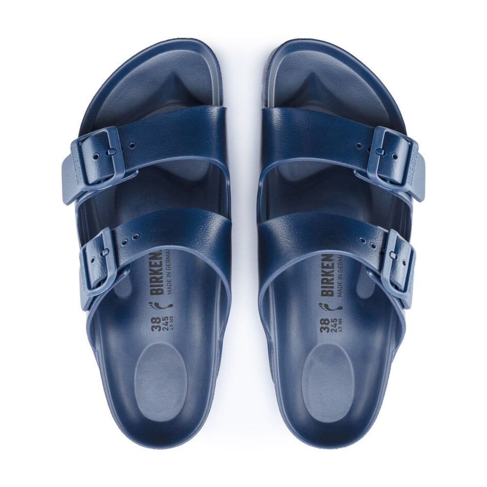 Birkenstock Erkek Çift Bantlı Lacivert Terlik Arizona Eva 1019051 LACİVERT - Birkenstock