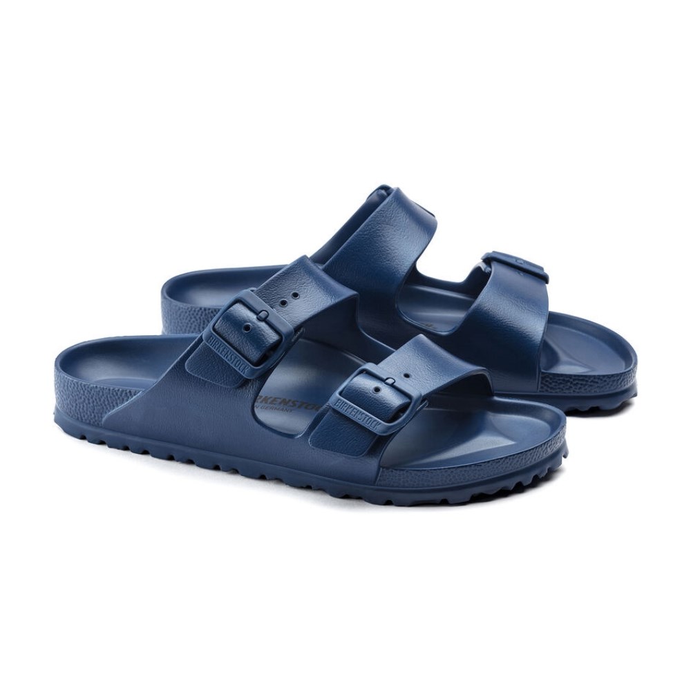 Birkenstock Erkek Çift Bantlı Lacivert Terlik Arizona Eva 1019051 LACİVERT - Birkenstock