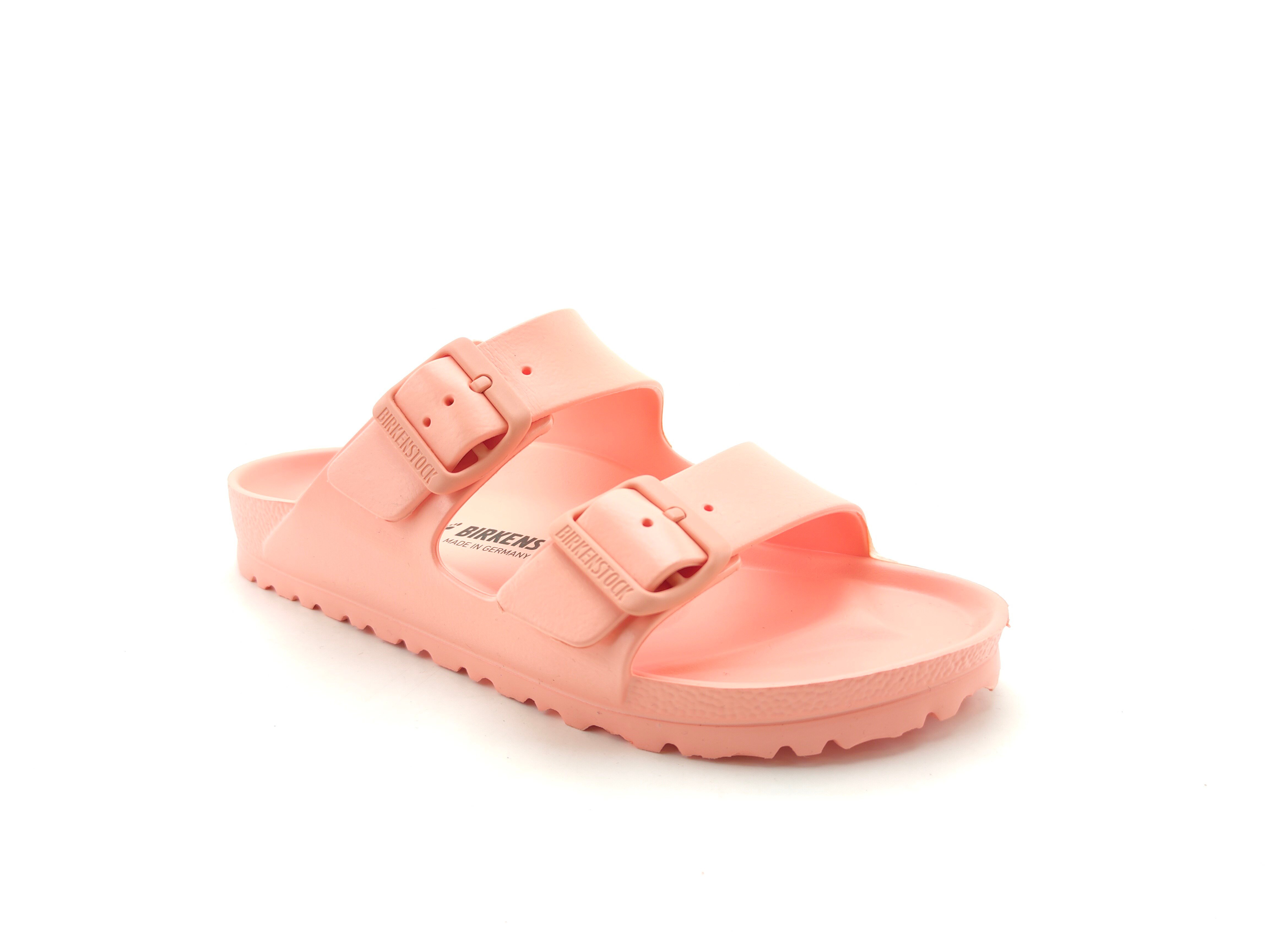 Birkenstock Kadın Çift Bantlı Arizona Eva Coral Peach Eva 1022511 Coral Peach - Birkenstock