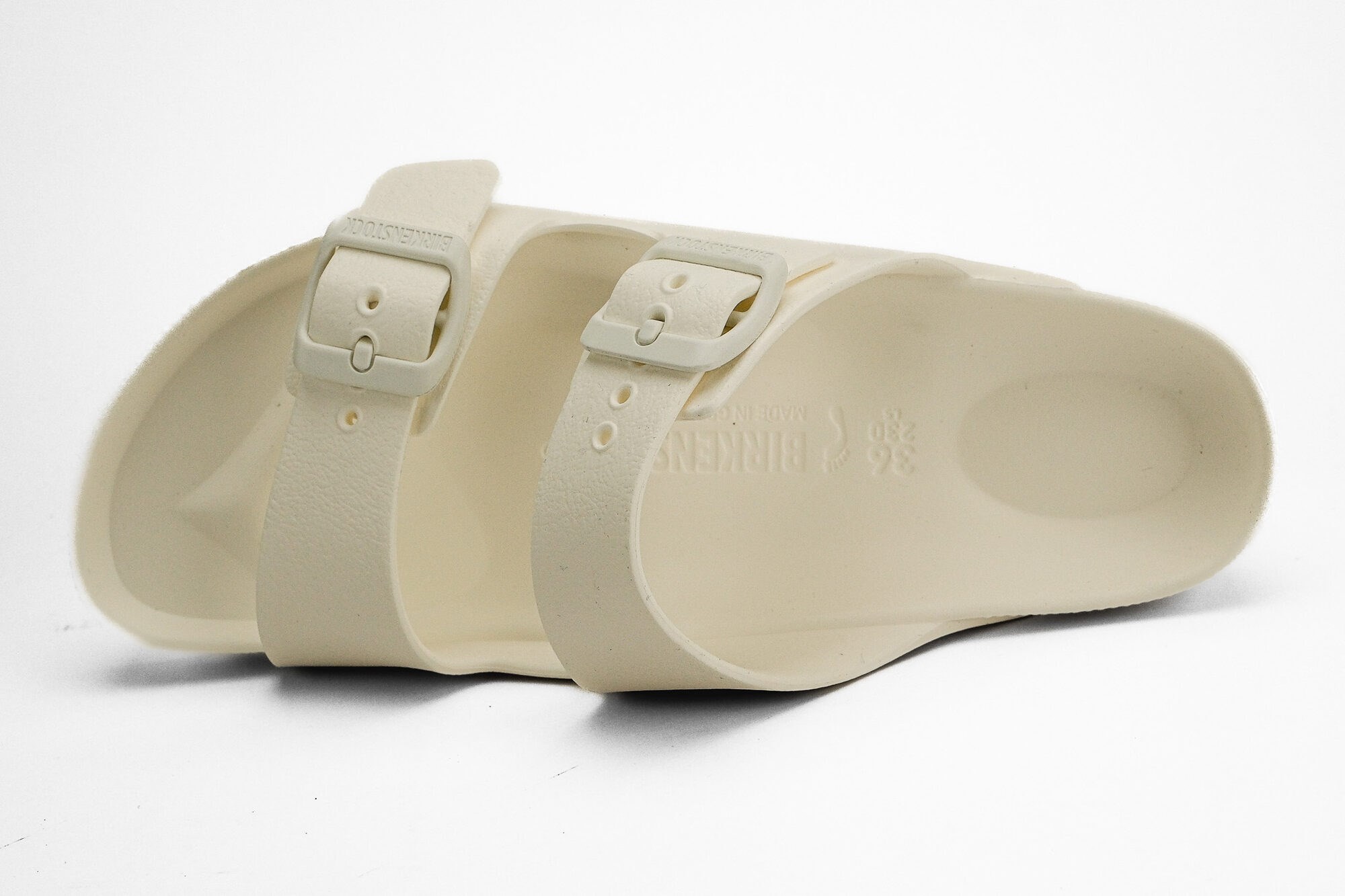 Birkenstock Kadın Çift Bantlı Beyaz Terlik Arizona Eva 129443 BEYAZ - Birkenstock