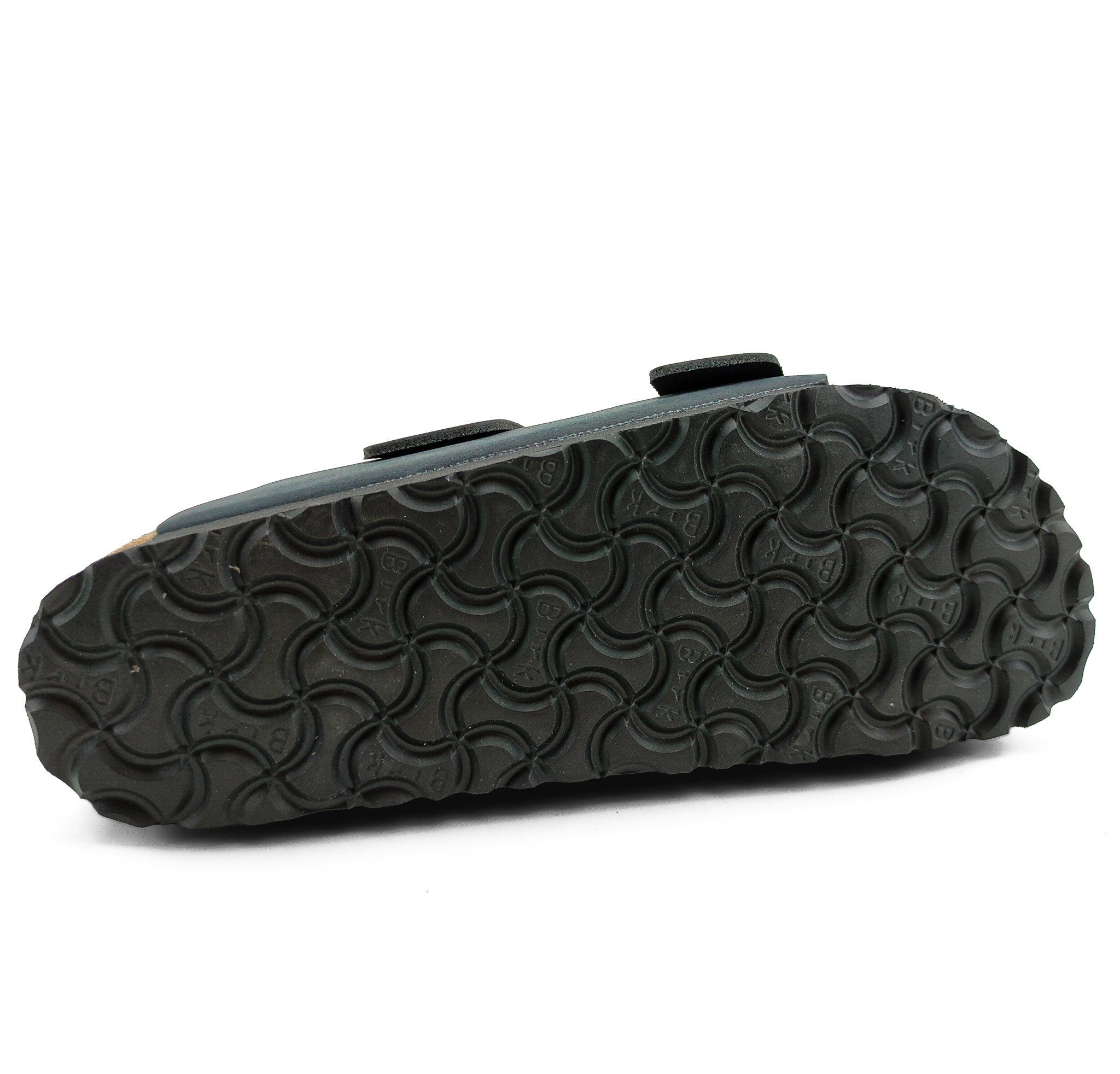 Birkenstock Kadın Çift Bantlı Big Buckle Terlik Black Mantar 1011075 BLACK - Birkenstock