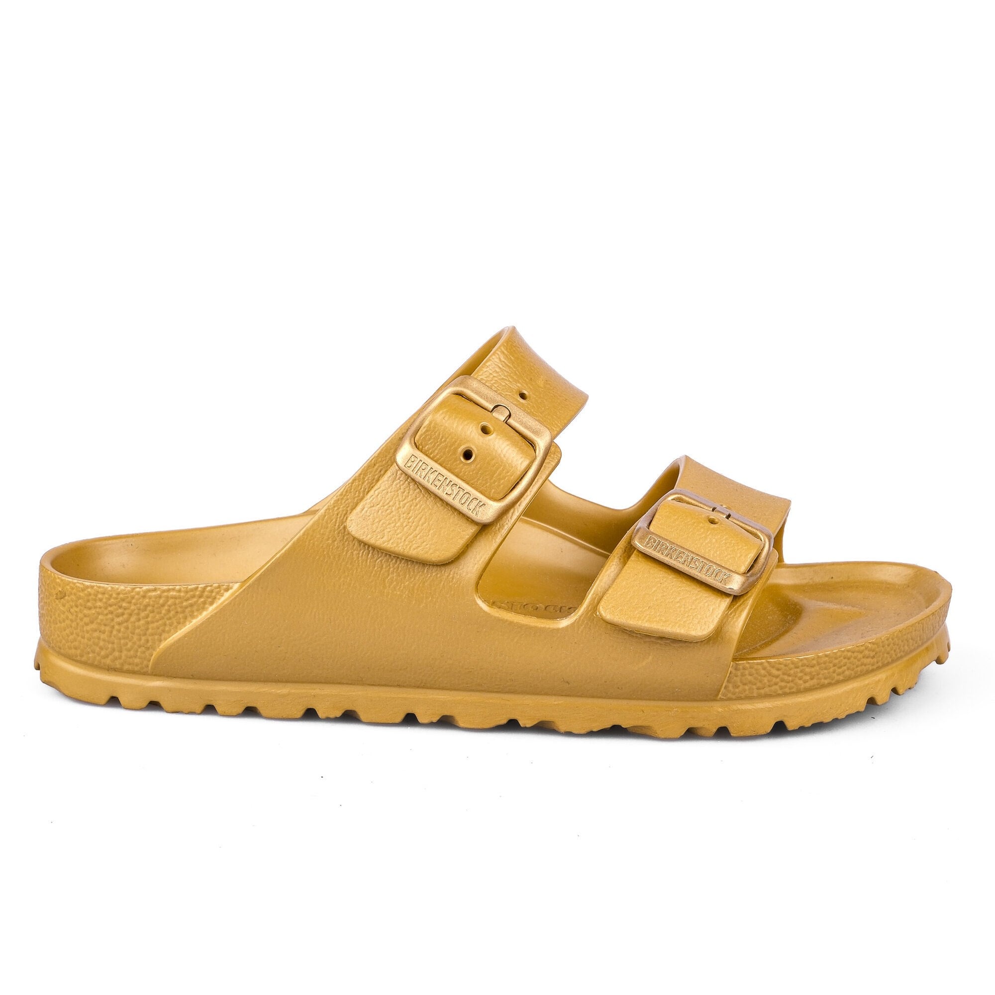 Birkenstock Kadın Çift Bantlı Gold Terlik Arizona Eva 1022465 GOLD - Birkenstock