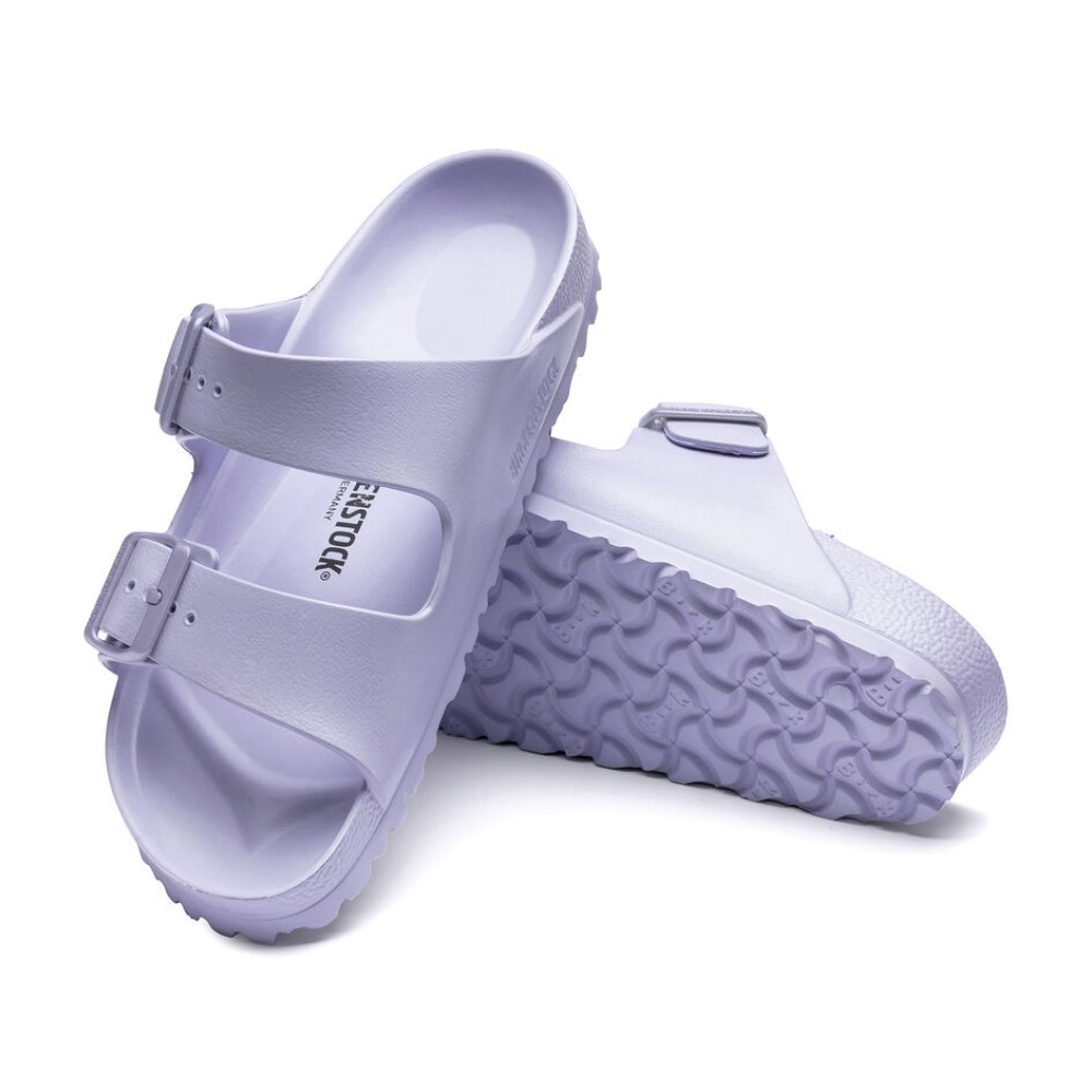 Birkenstock Kadın Çift Bantlı Lila Terlik Arizona Eva 1017046 PURPLE FOG - Birkenstock