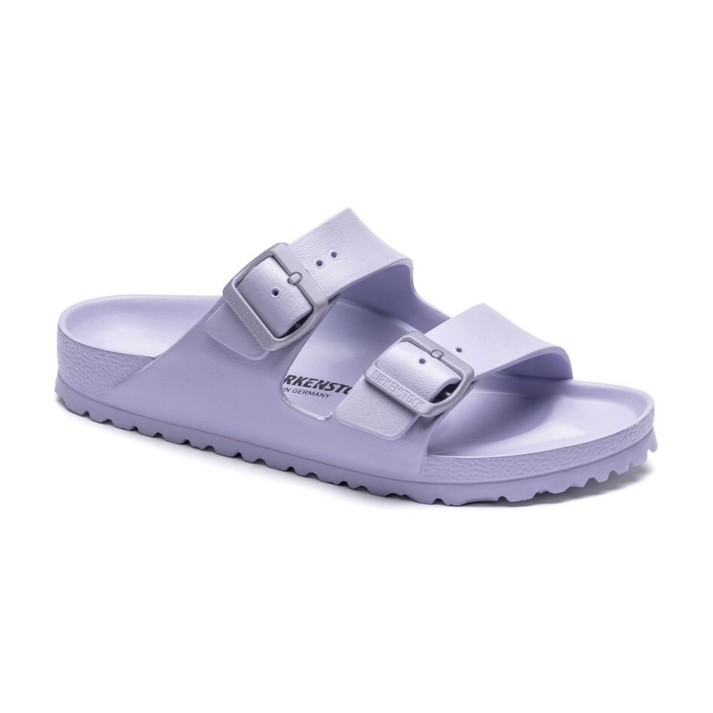 Birkenstock Kadın Çift Bantlı Lila Terlik Arizona Eva 1017046 PURPLE FOG - Birkenstock