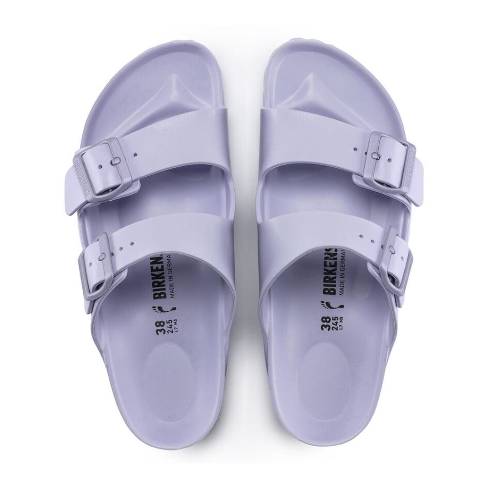 Birkenstock Kadın Çift Bantlı Lila Terlik Arizona Eva 1017046 PURPLE FOG - Birkenstock