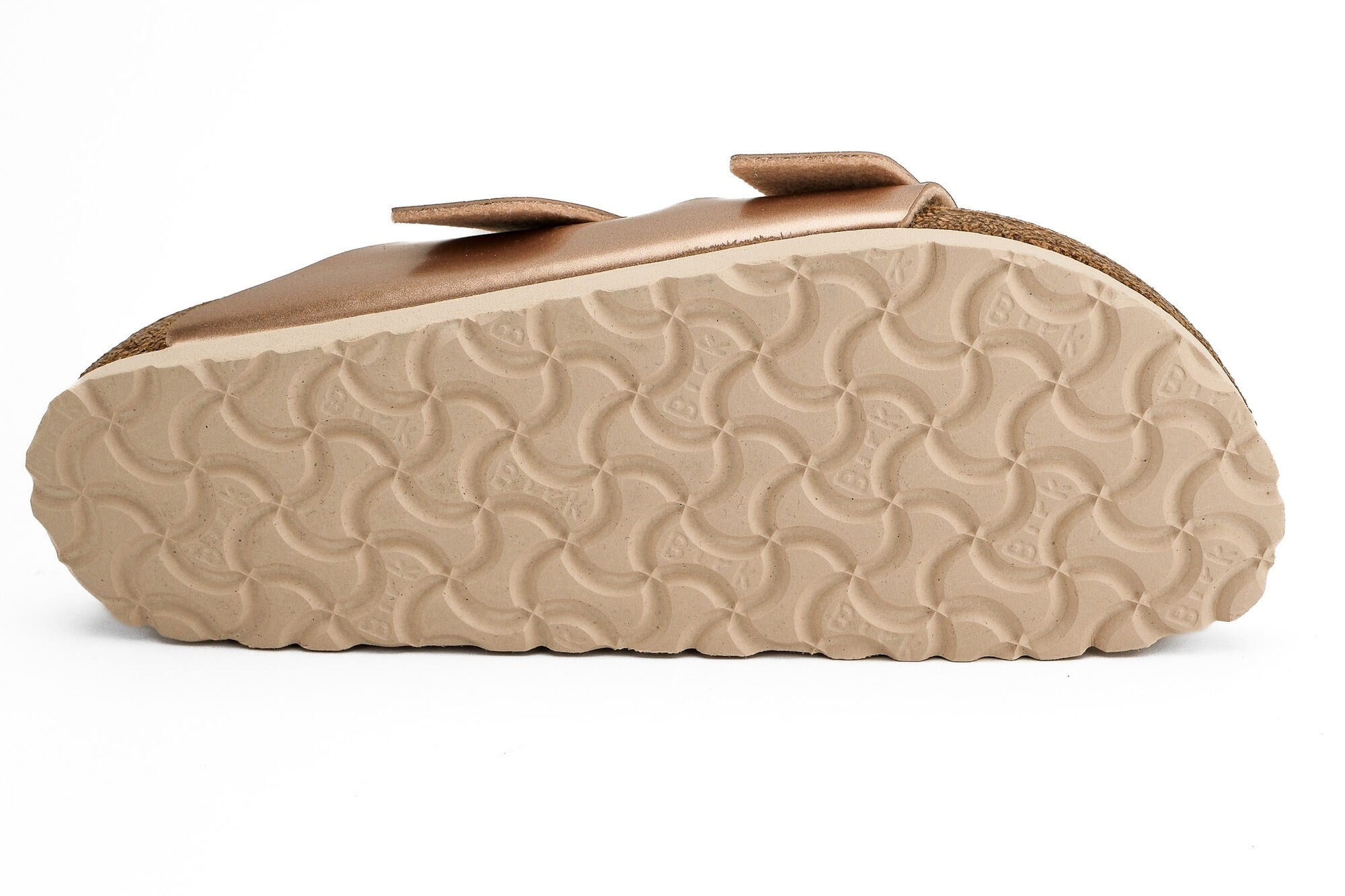 Birkenstock Kadın Çift Bantlı Terlik Arizona Electric Metallic Mantar 1012478 ELECTRIC METALLIC COOPER - Birkenstock