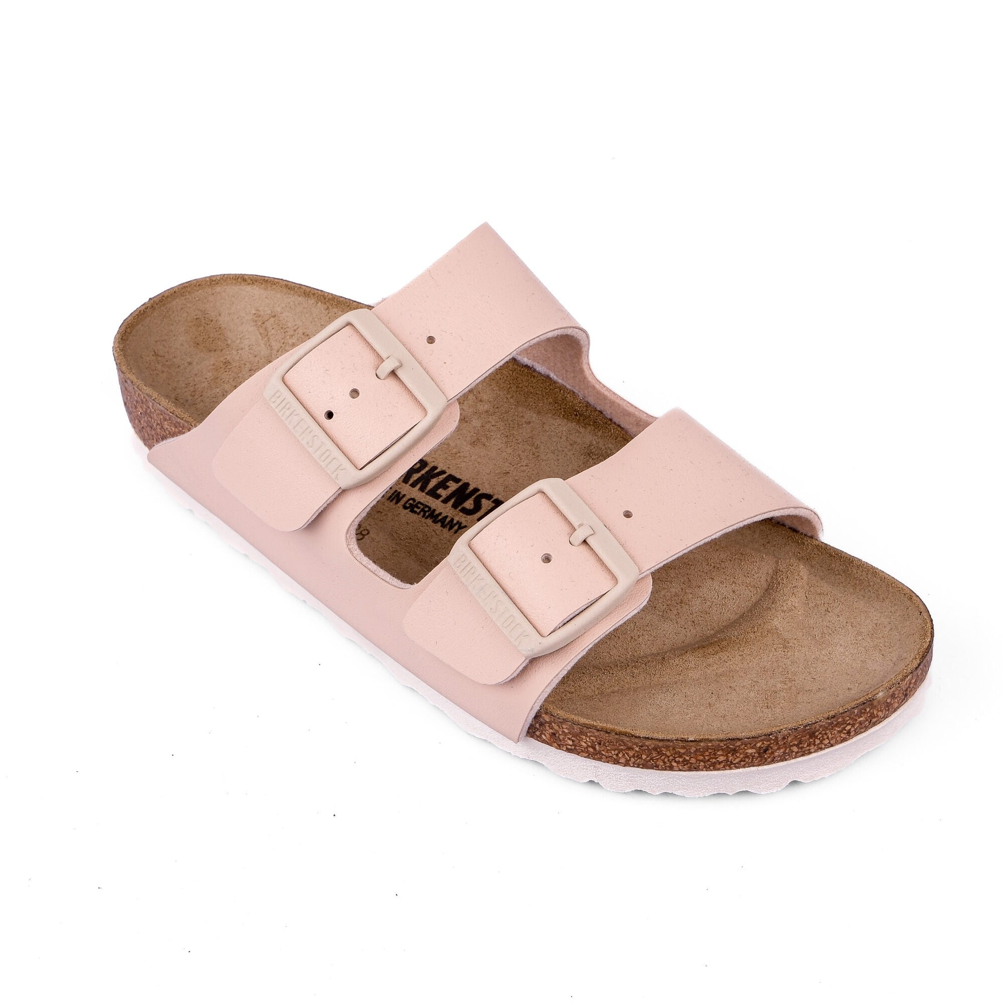Birkenstock Kadın Çift Bantlı Terlik Arizona NewBeige Mantar 1027723 NEW BEIGE - Birkenstock