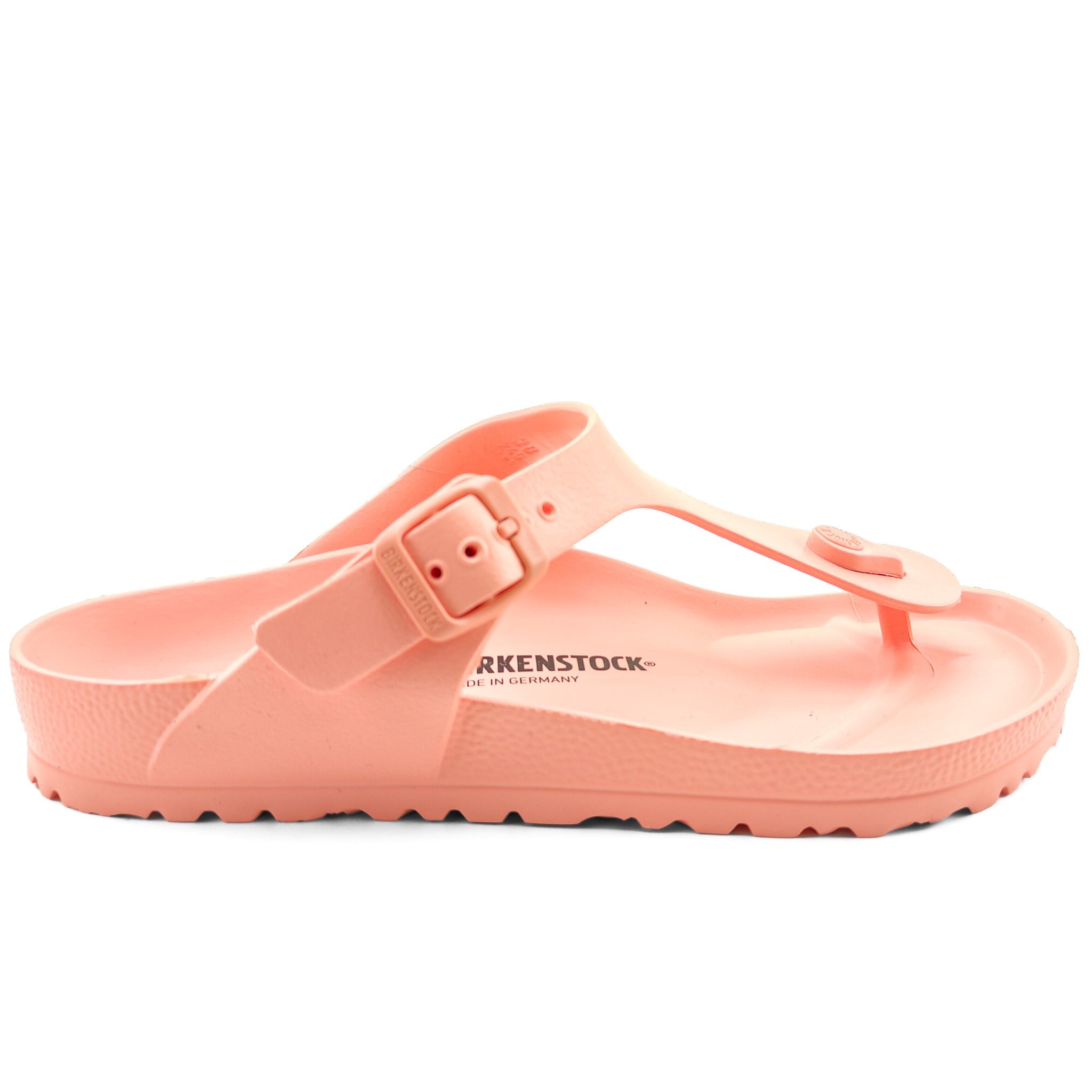 Birkenstock Kadın Parmak Arası Corel Peach Terlik Gizeh Eva 1022453 Coral Peach - Birkenstock