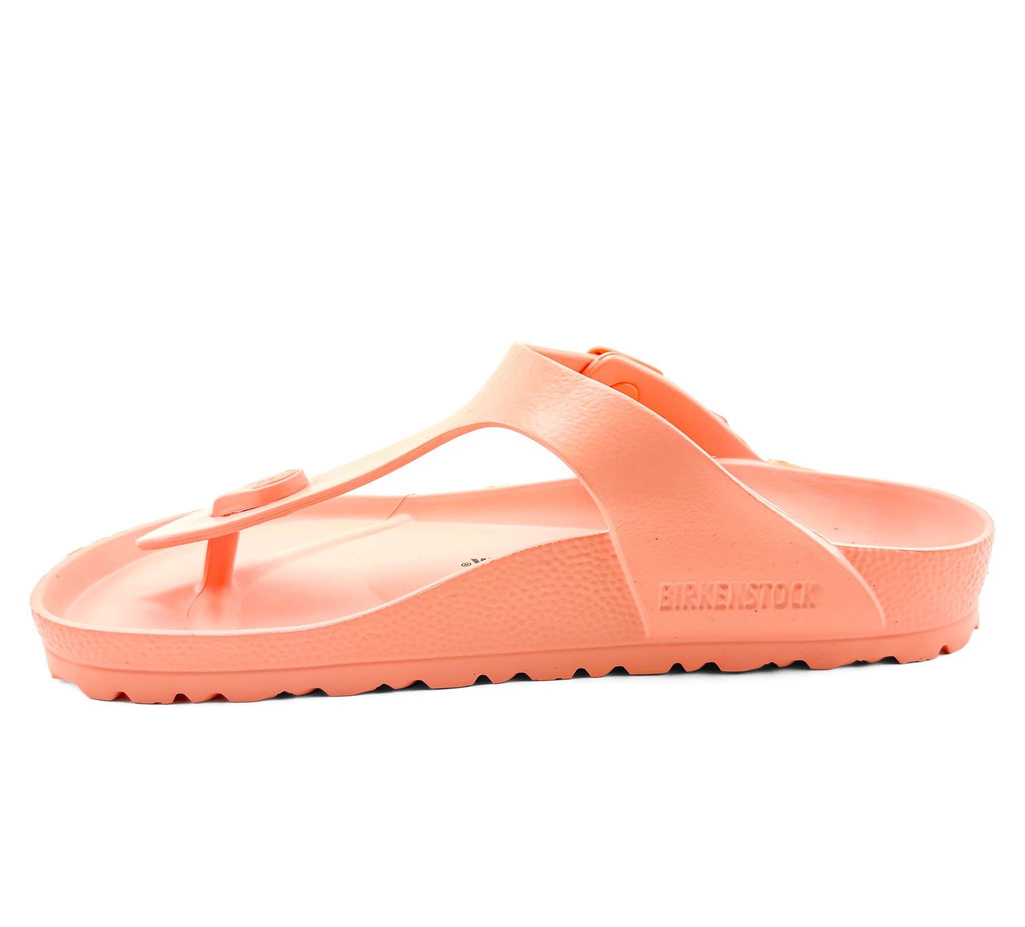 Birkenstock Kadın Parmak Arası Corel Peach Terlik Gizeh Eva 1022453 Coral Peach - Birkenstock