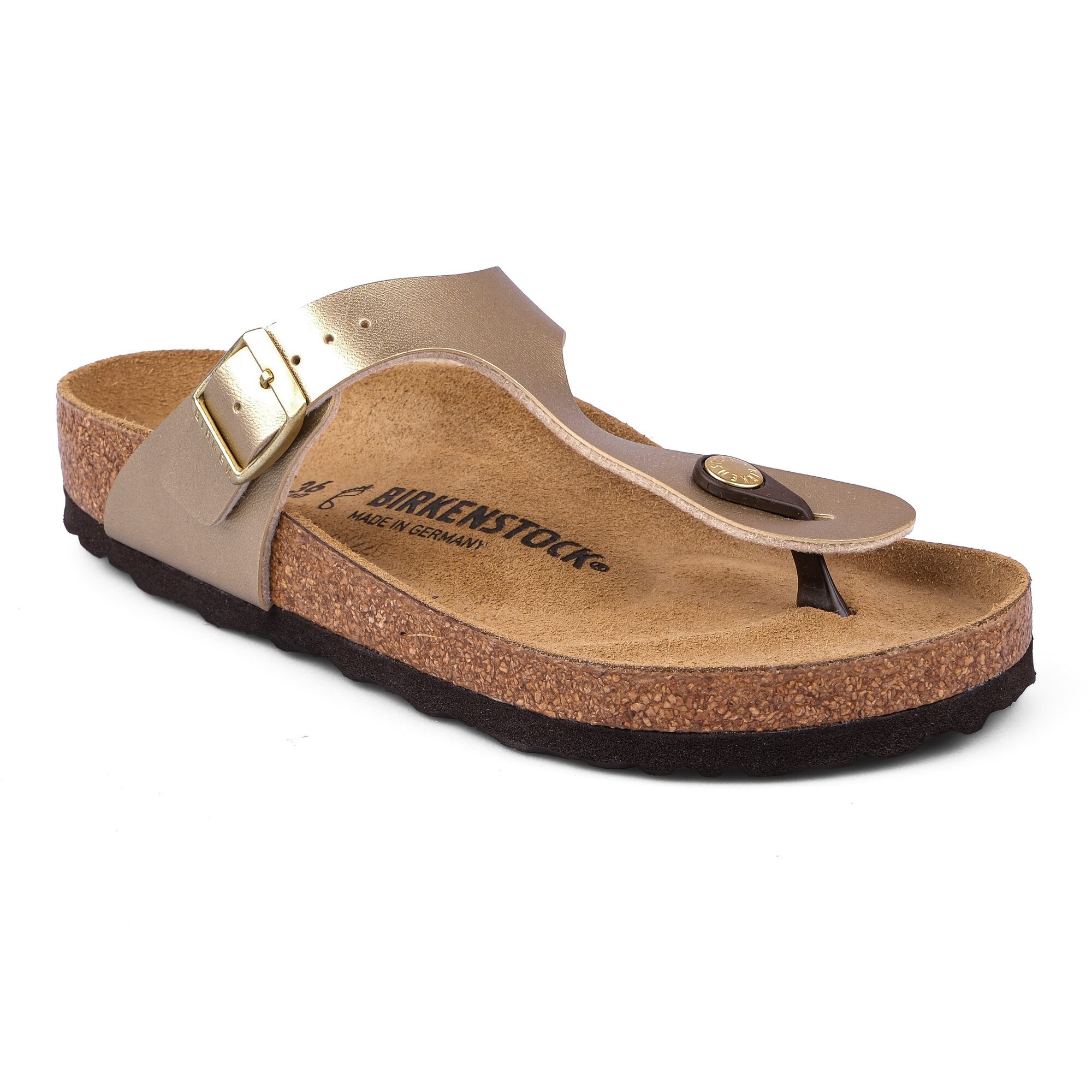 Birkenstock Kadın Parmak Arası Terlik Gizeh Gold Mantar 1016108 GOLD - Birkenstock